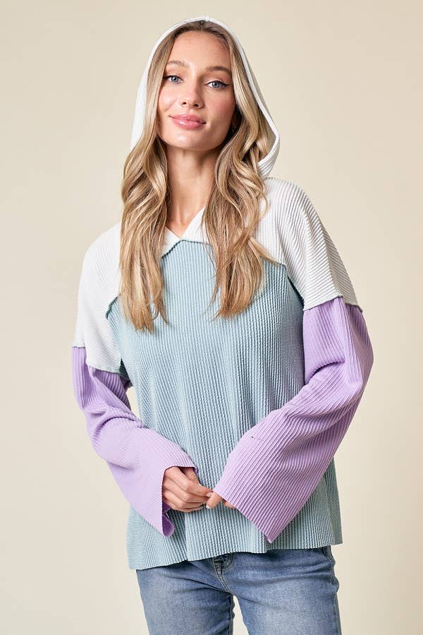 Toes in the Water Hooded Top