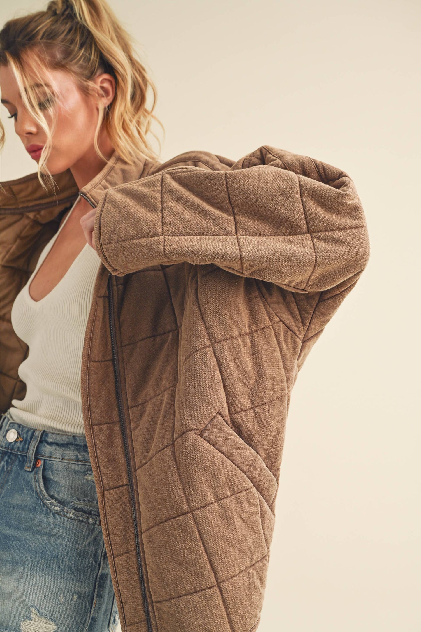Bone Tufted Jacket