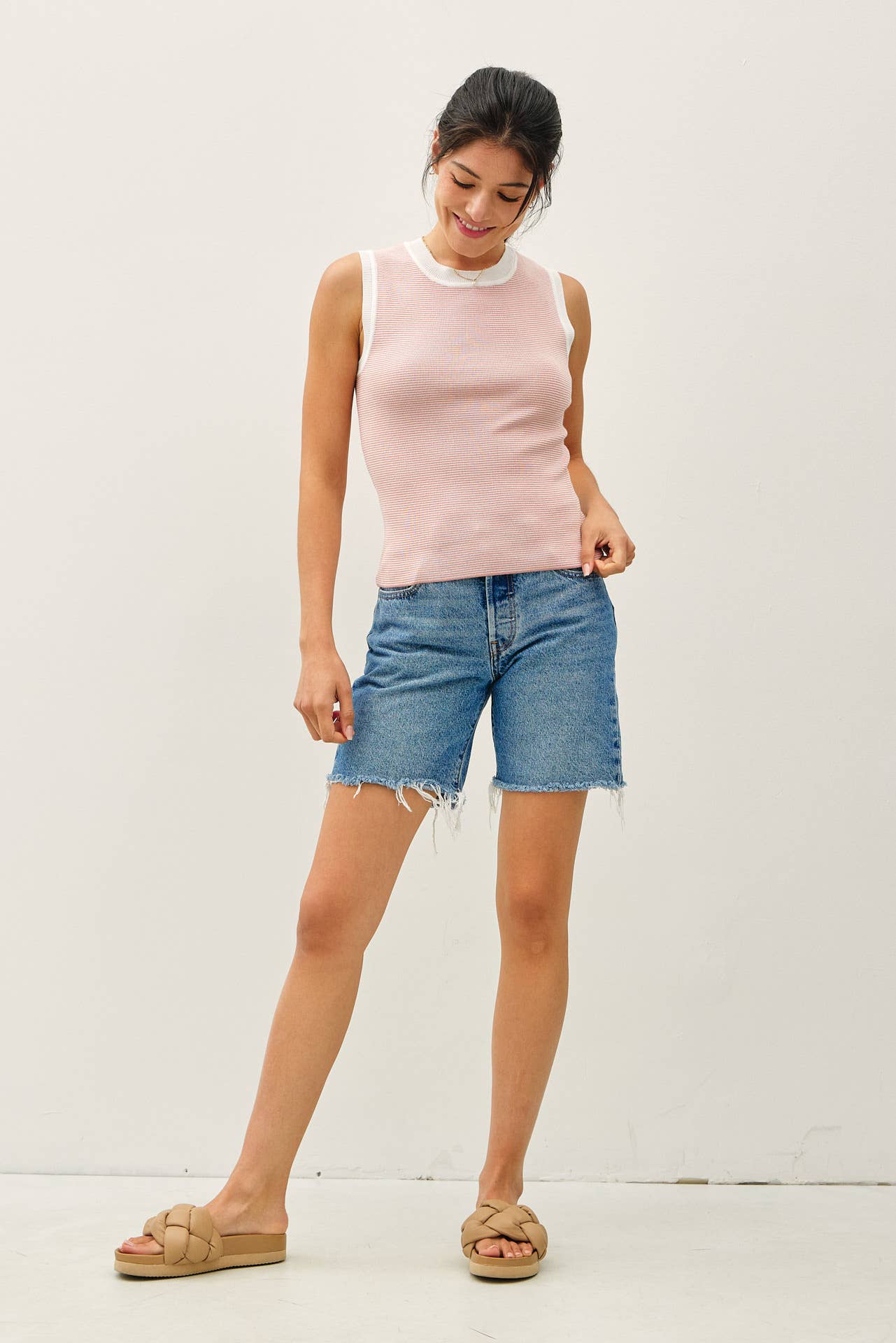 Pastel Nights Sweater Tank