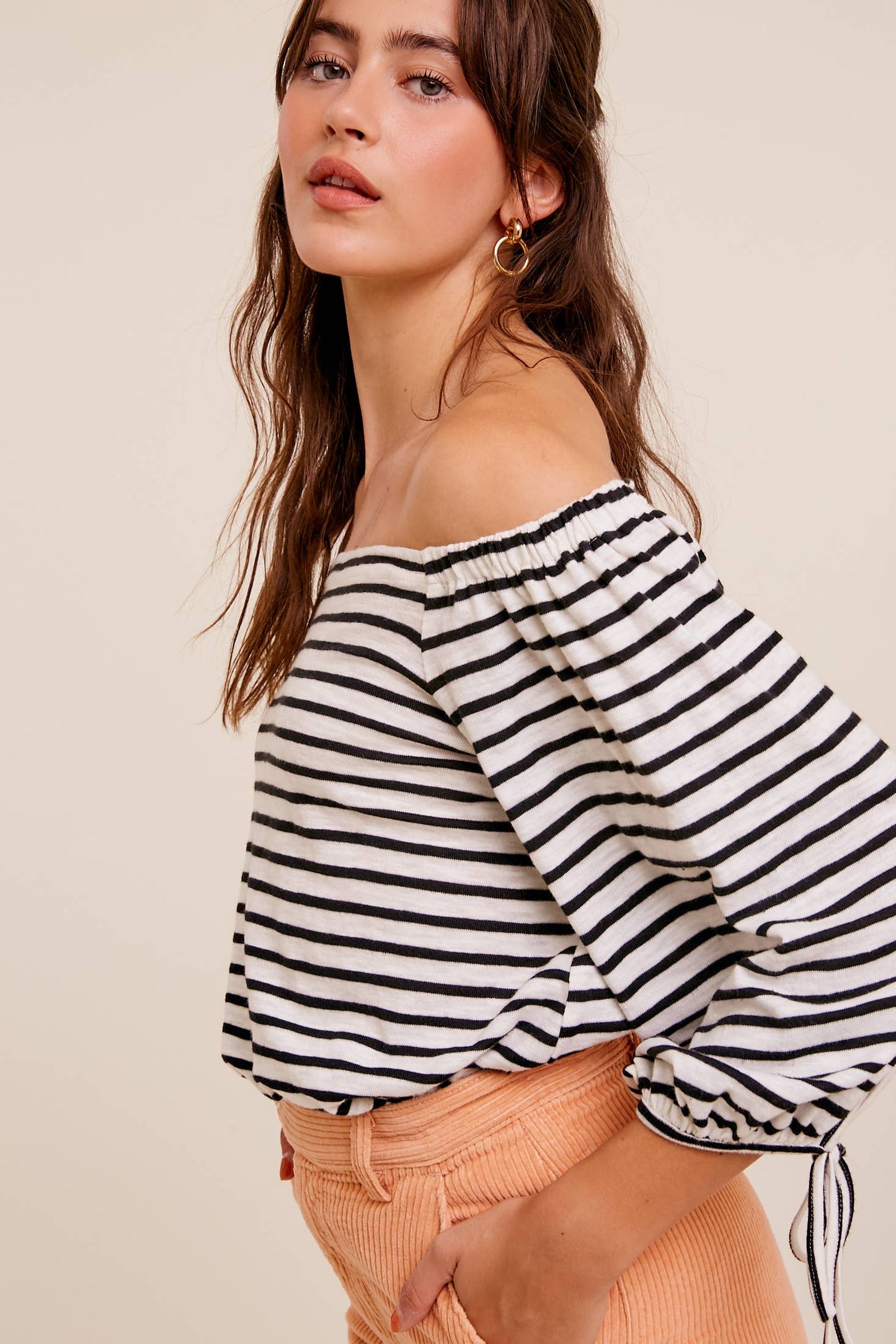 Sailor Shoulder Top
