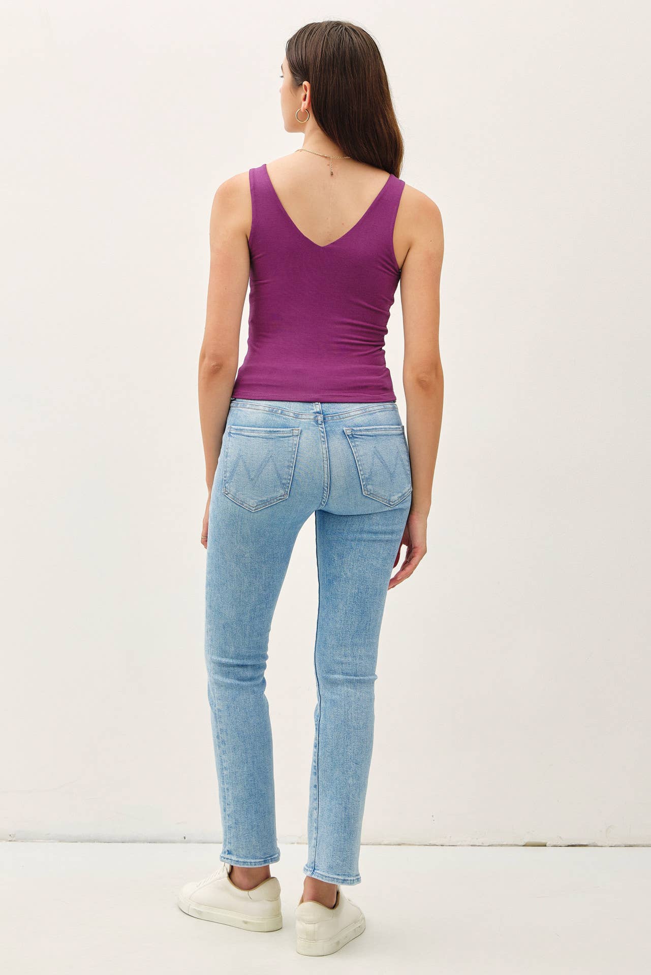 Basic Babe Vneck Tank