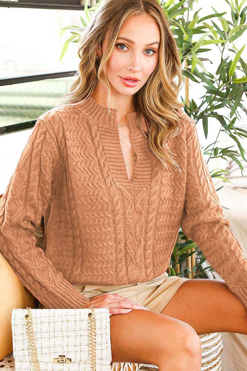 Ski Babe Vneck Sweater