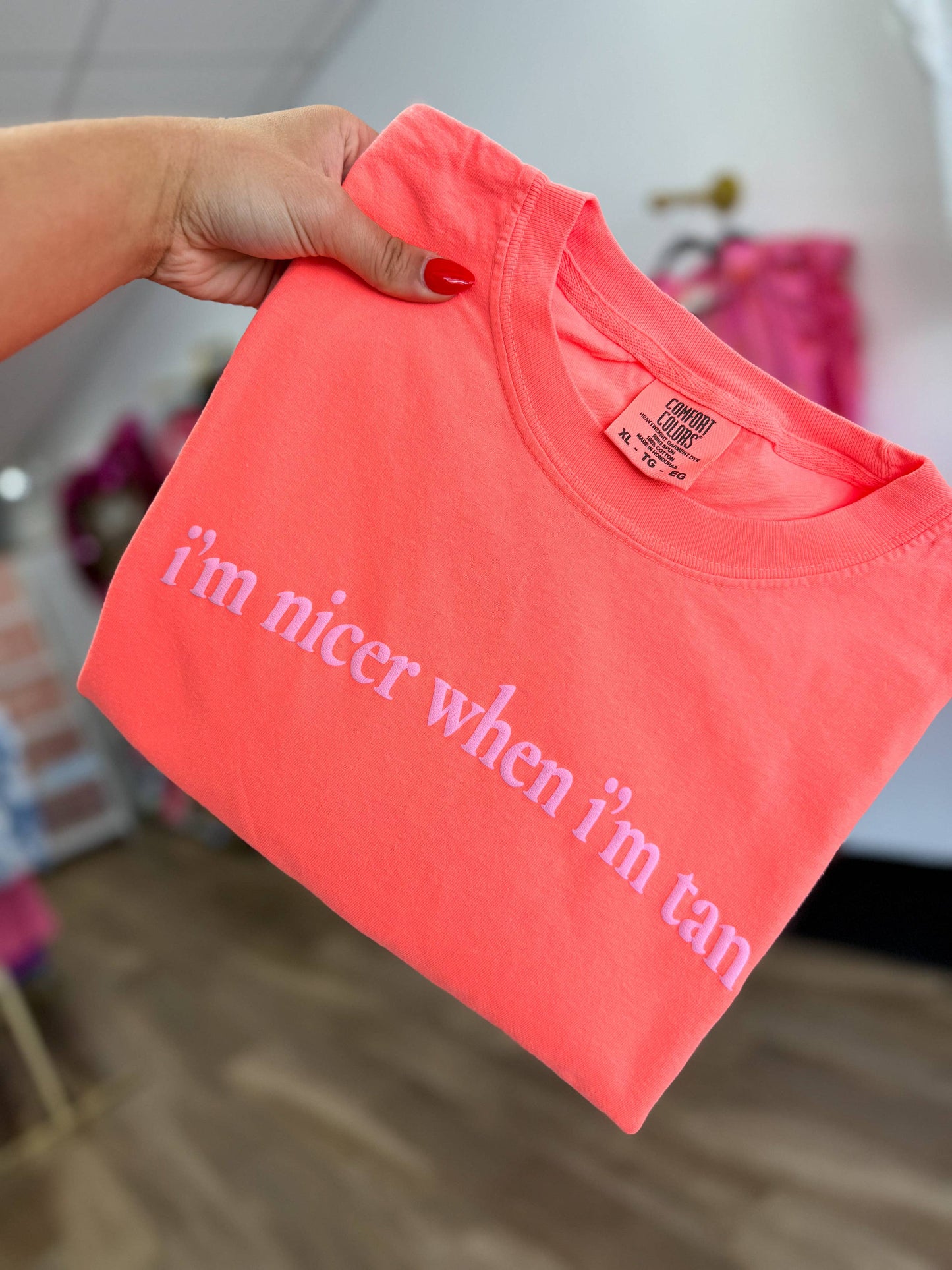 I'm Nicer When I'm Tan Tee