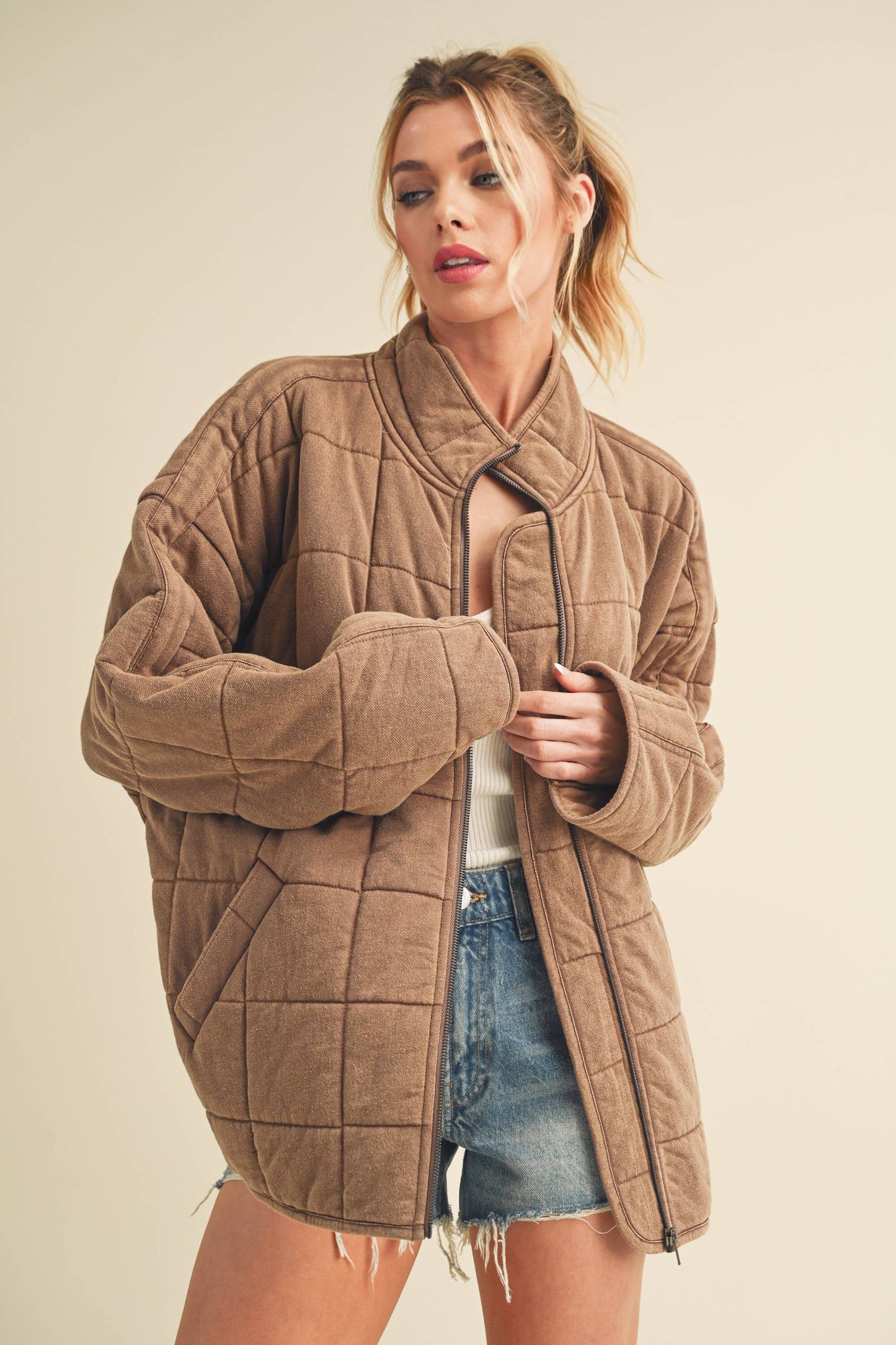 Bone Tufted Jacket