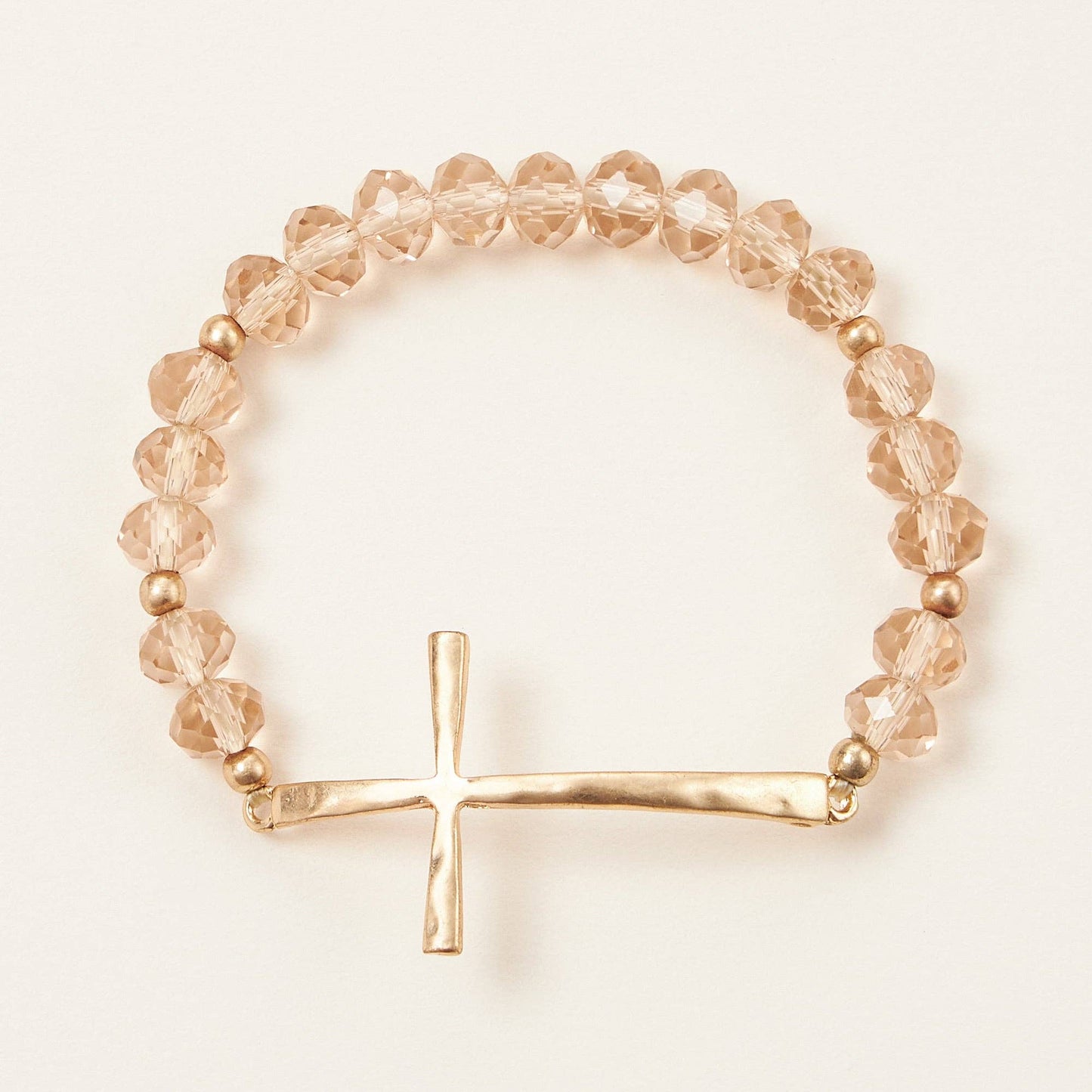 Beaded Cross Bracelet NEW