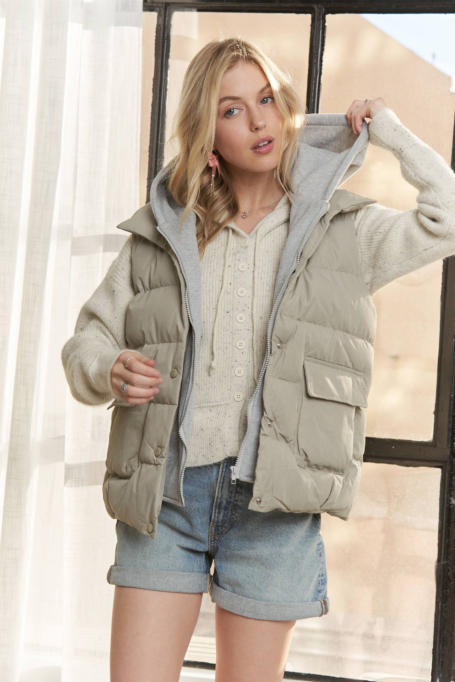 Warm Winter Wishes Hooded Vest