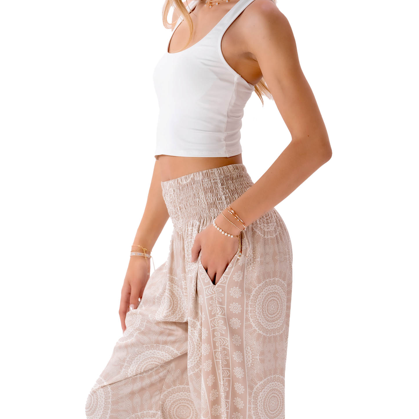 Sahara Harem Pants with Pockets