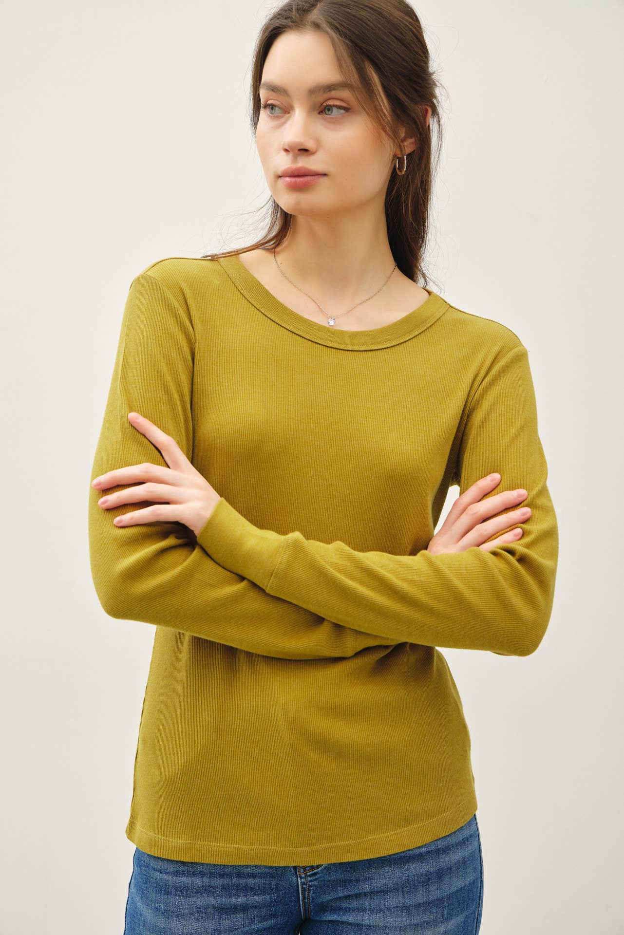 Basic Babe Ribbed Longsleeve