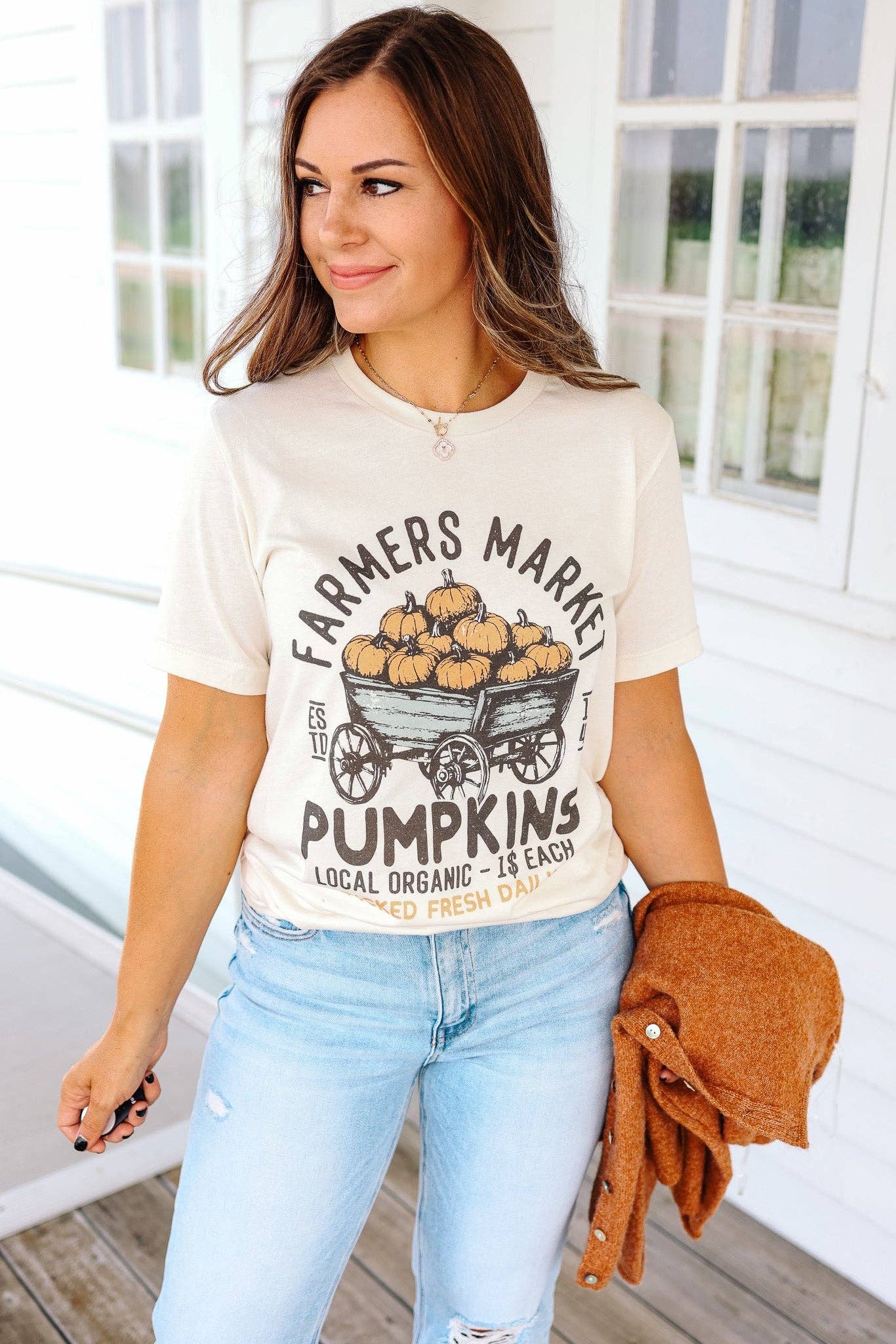 Pumpkin Wagon Graphic Tee