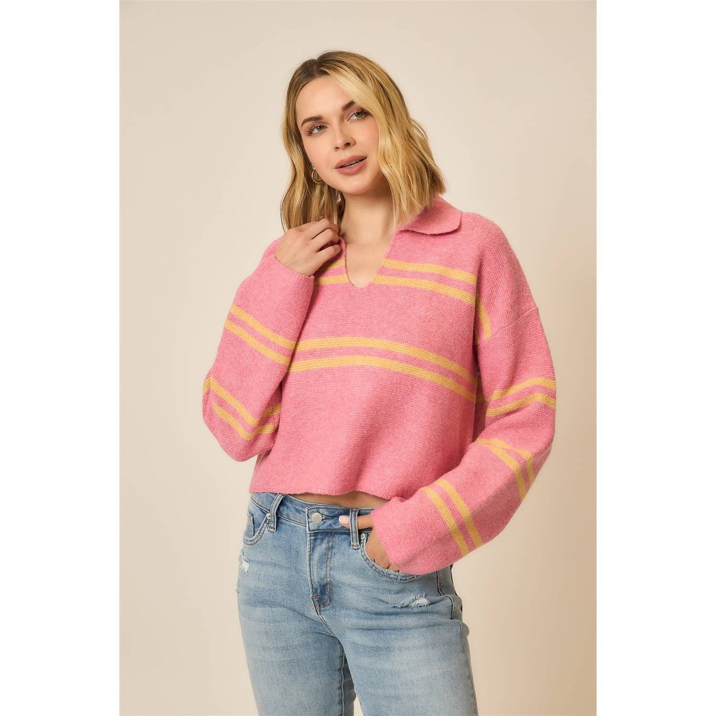 Boat Babe Navy Sweater