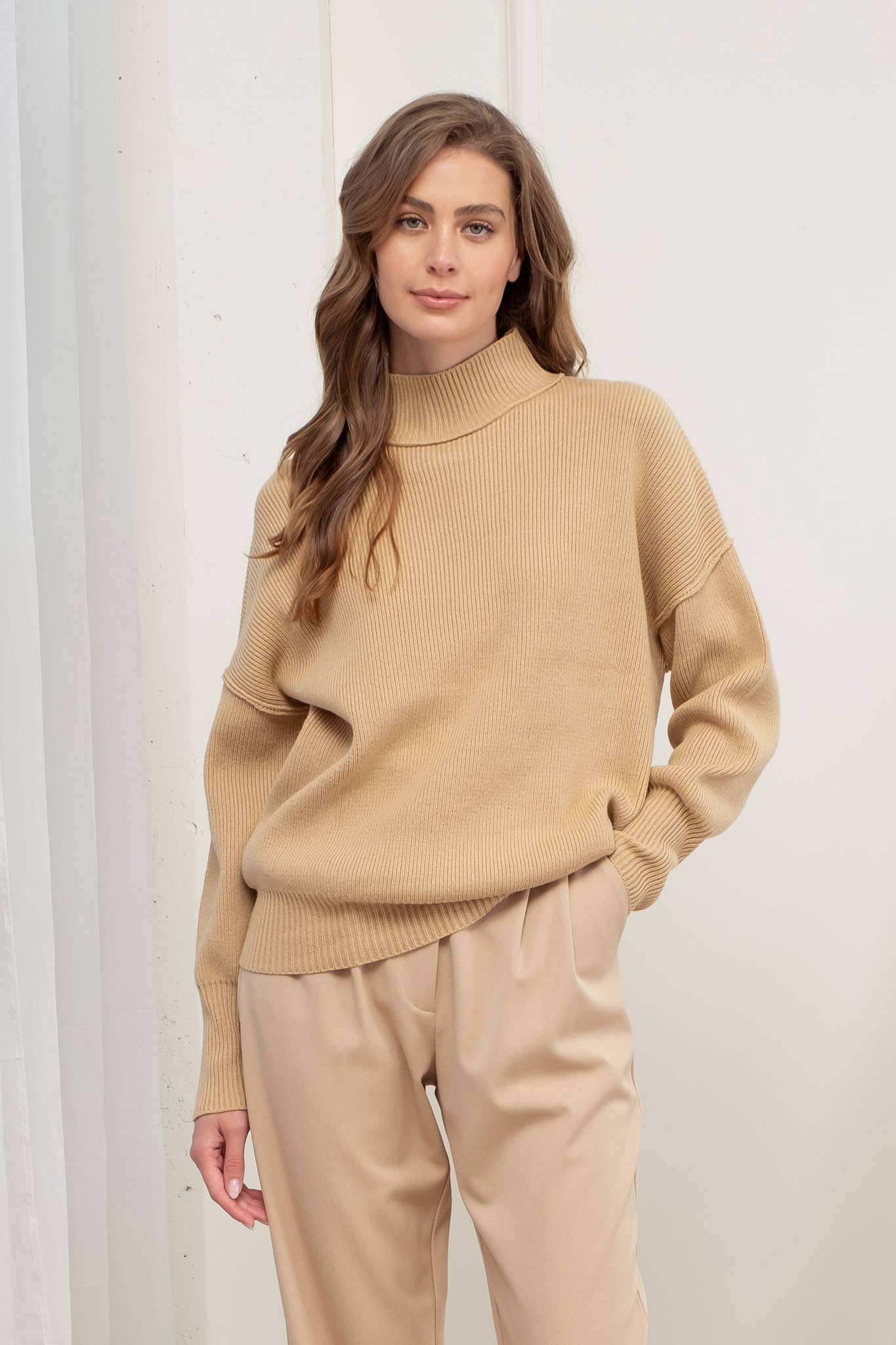 Angela Ribbed Sweater