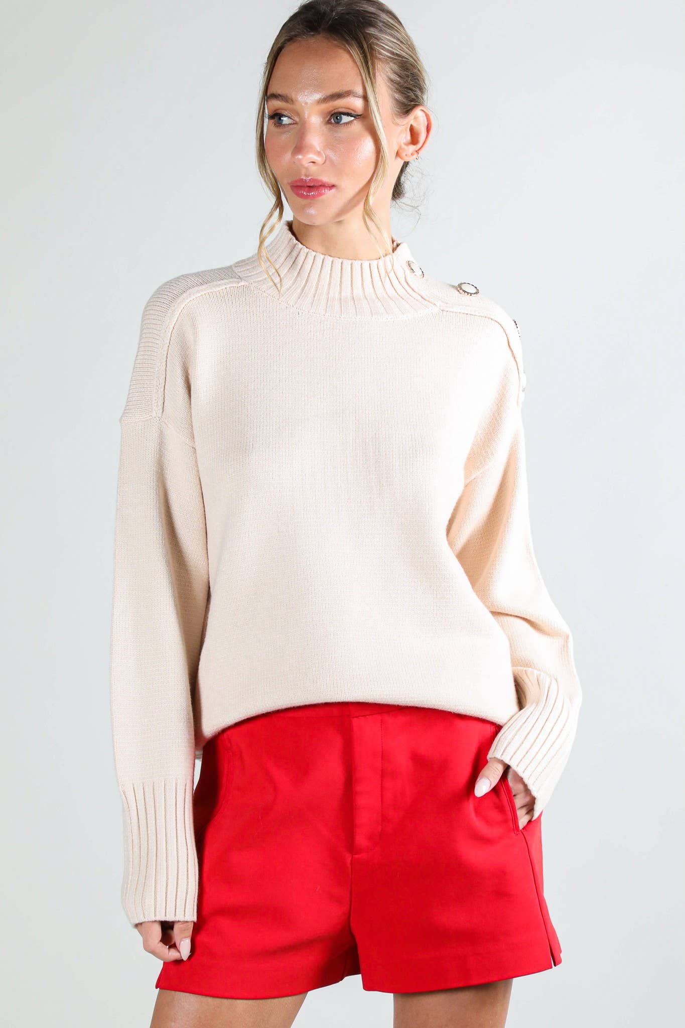 Button me Up Sweater
