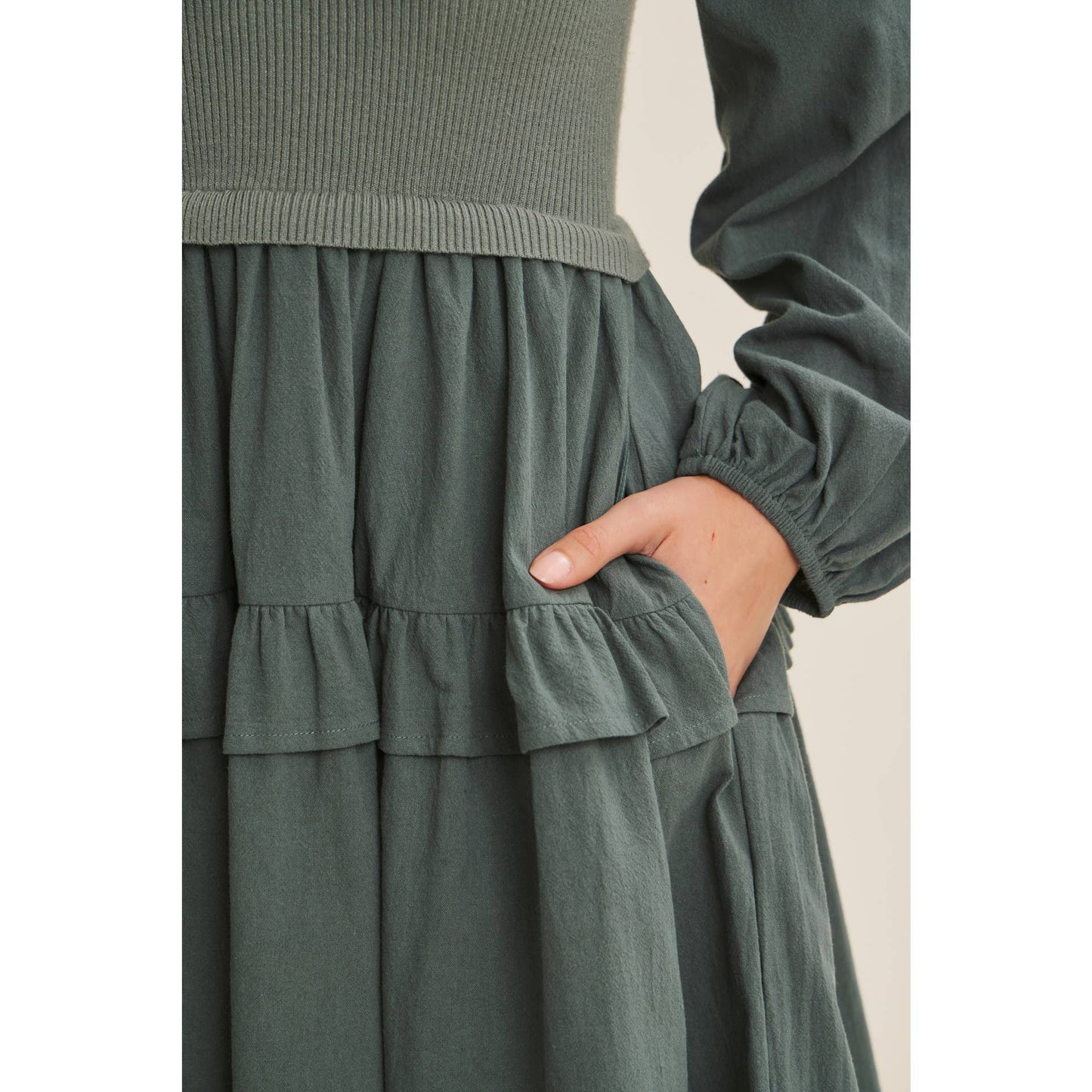 Twofer Sweater Dress