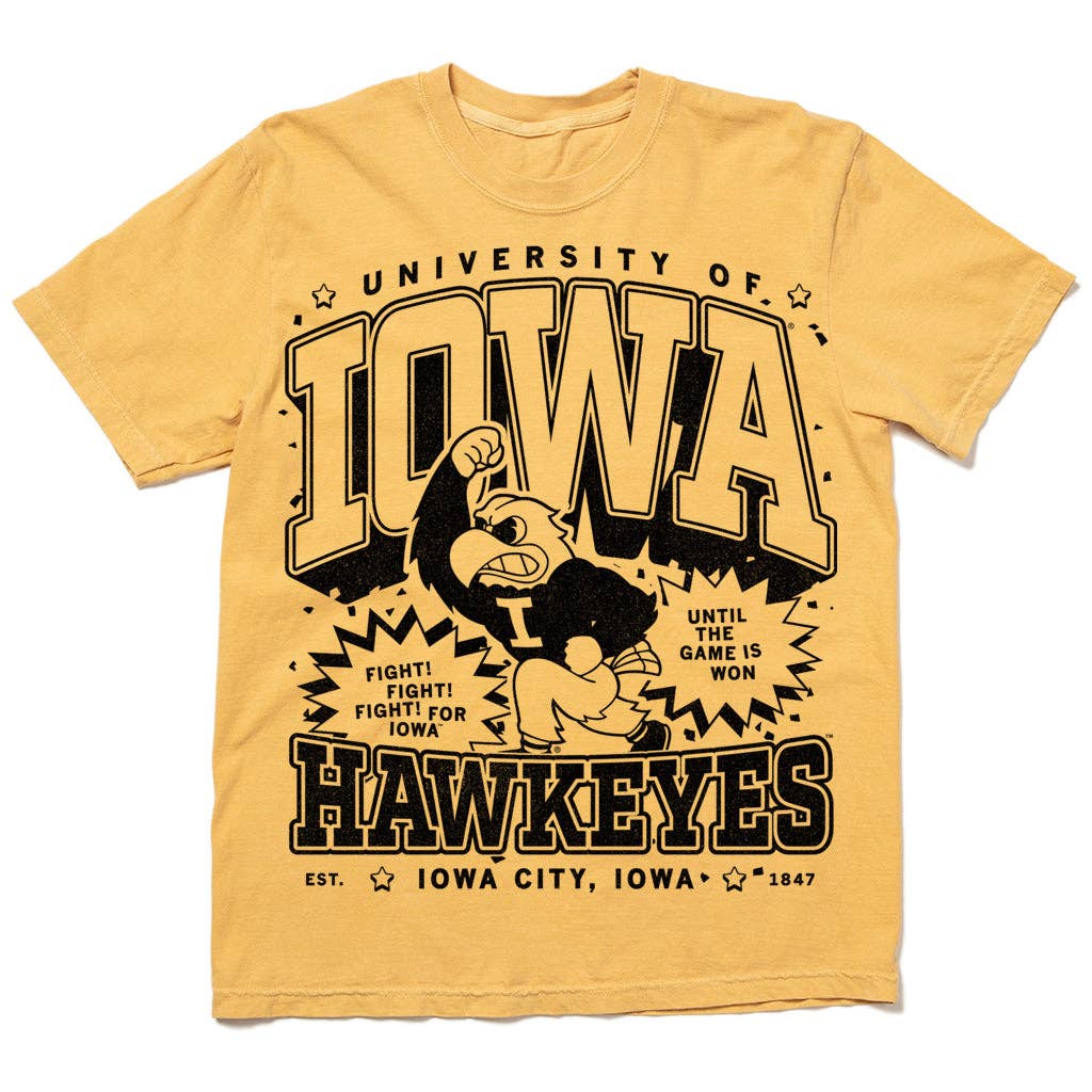 Hawkeyes Max Mustard Tee