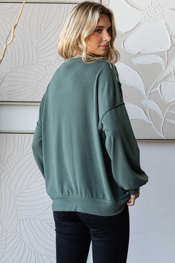Colorblock Pullover