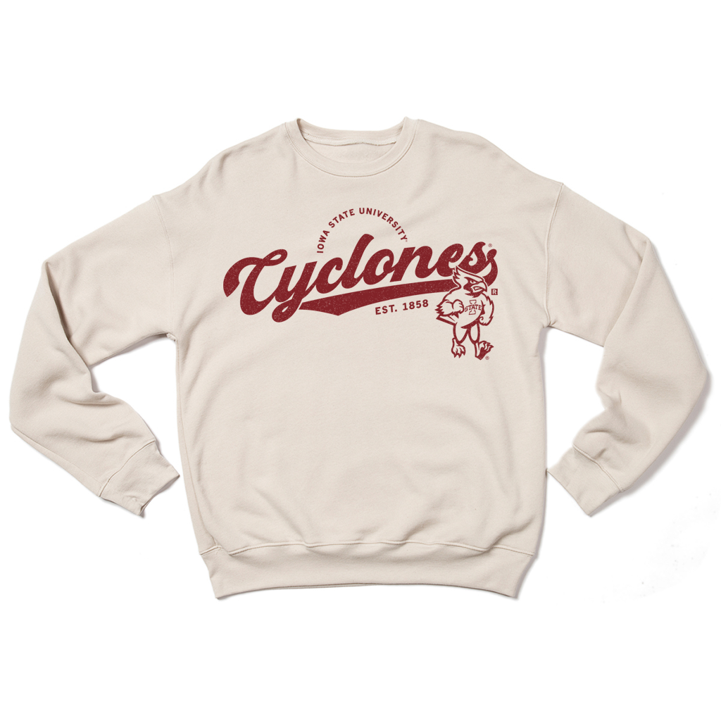 Cyclones Script Logo Sweatshirt