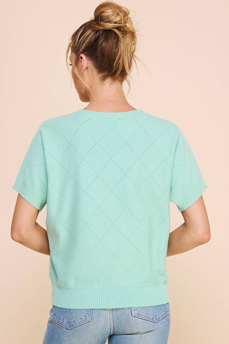 Diamond Diva Sweater Top