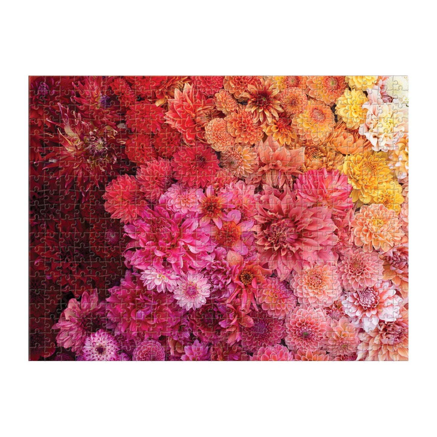Flower Garden 2-Sided 500 Piece Puzzle