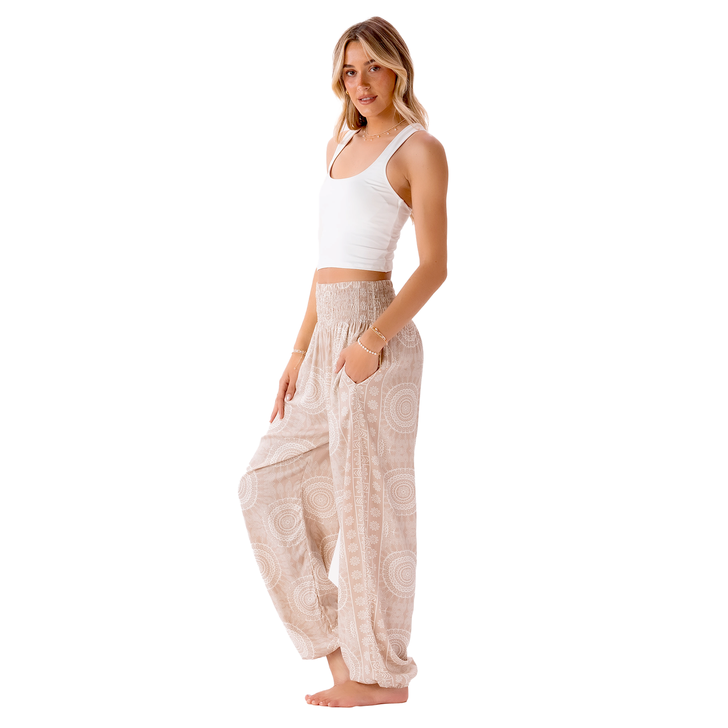 Sahara Harem Pants with Pockets