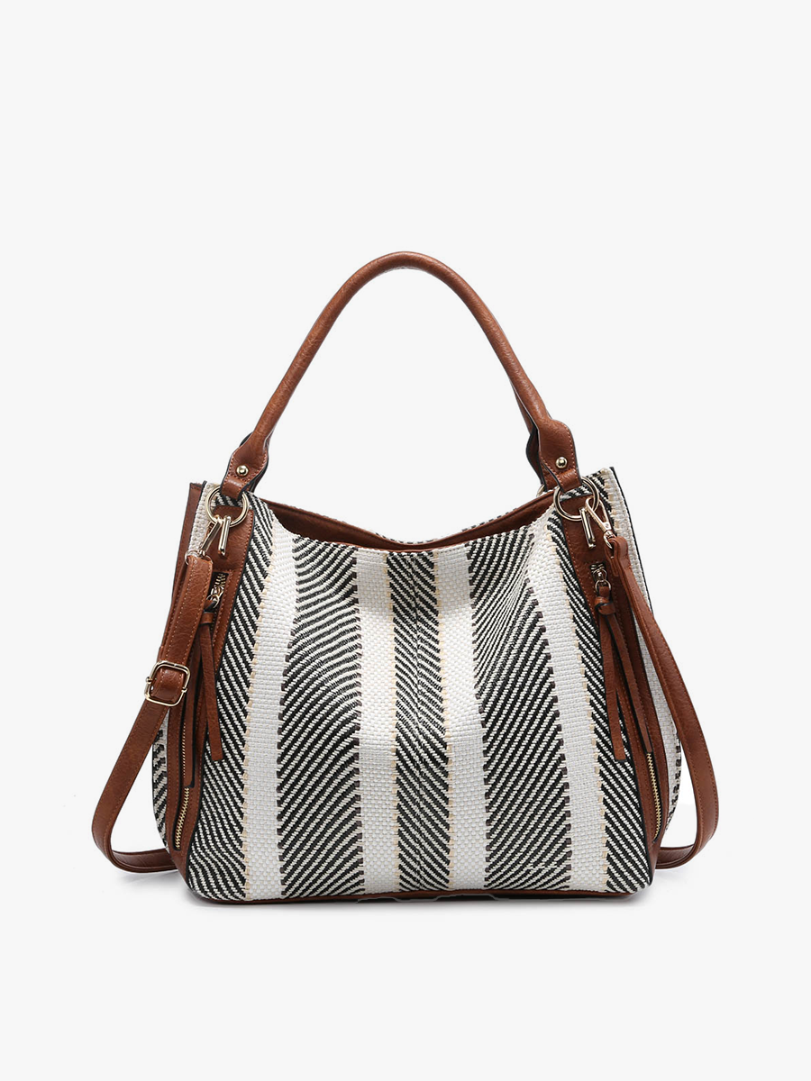 Connor Striped Tote