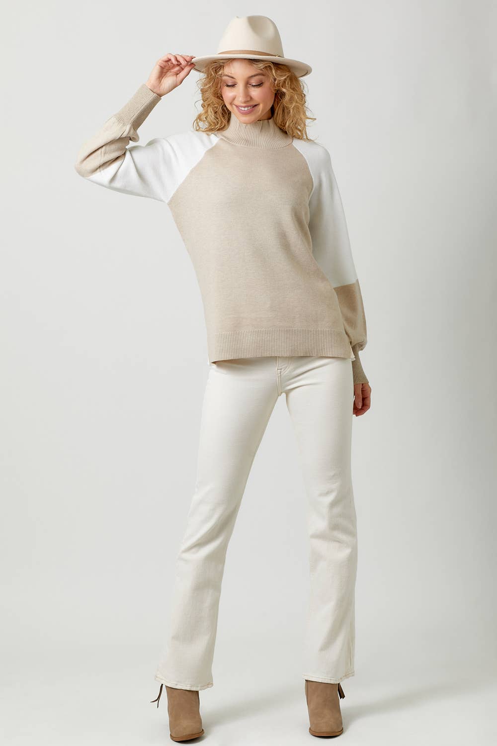 Maya Mockneck Sweater