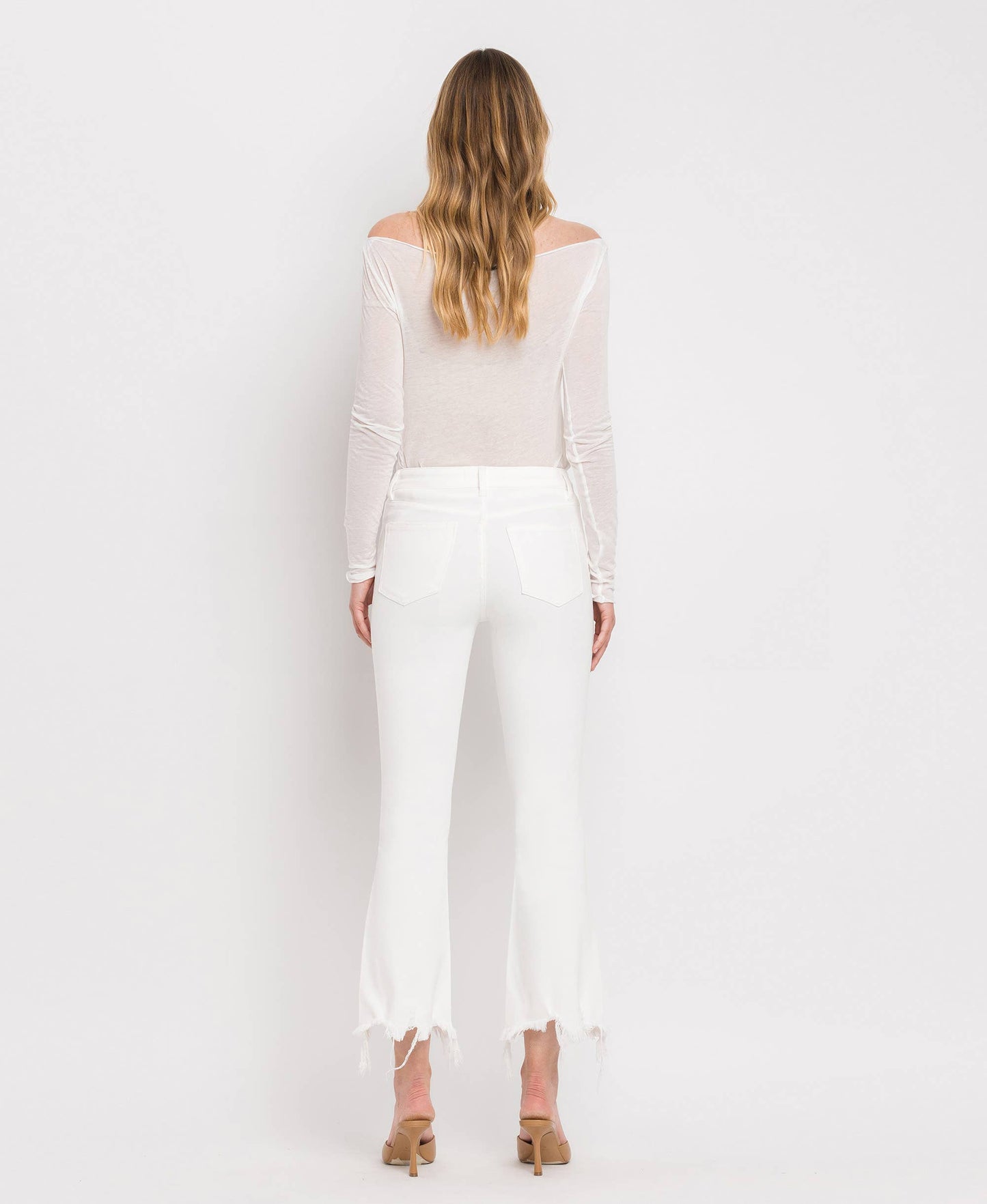 High Rise Crop Flare