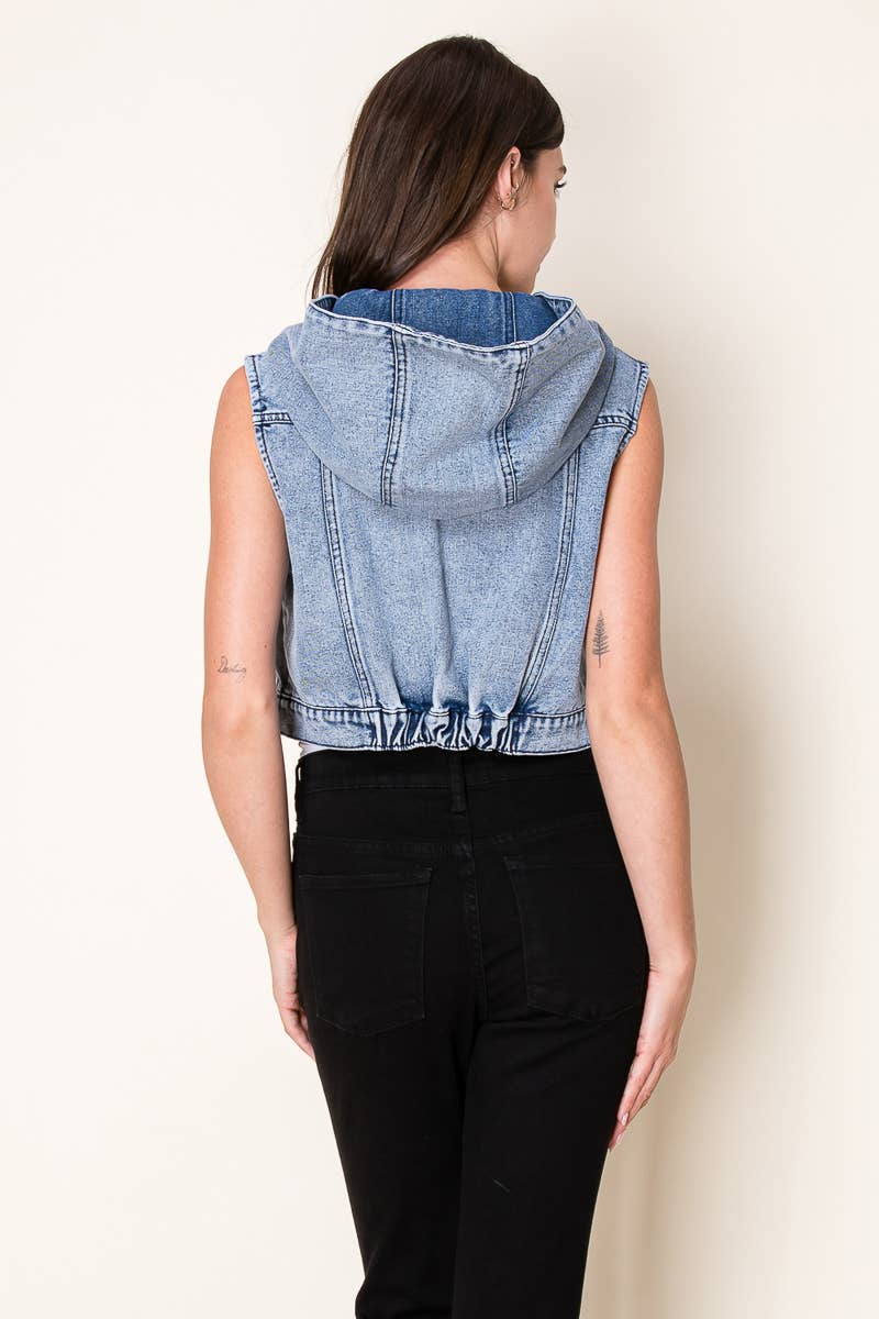 Rolling Stones Hooded Vest