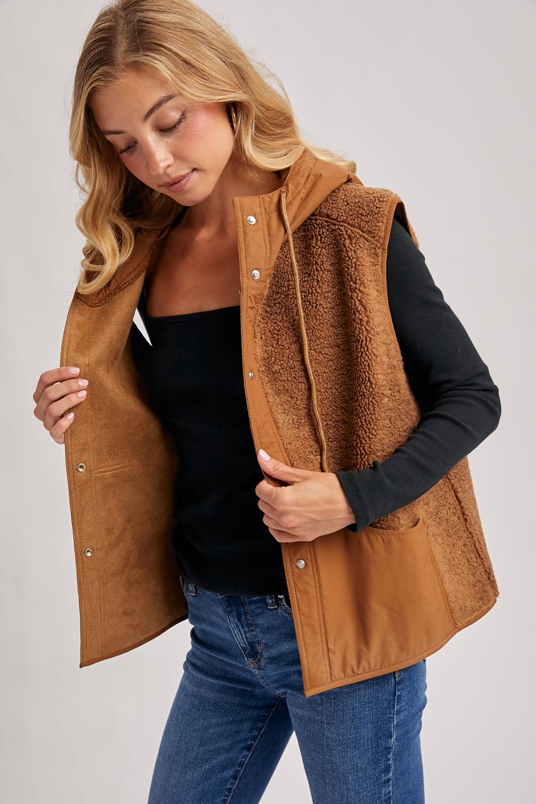 Hit the Slopes Sherpa Vest
