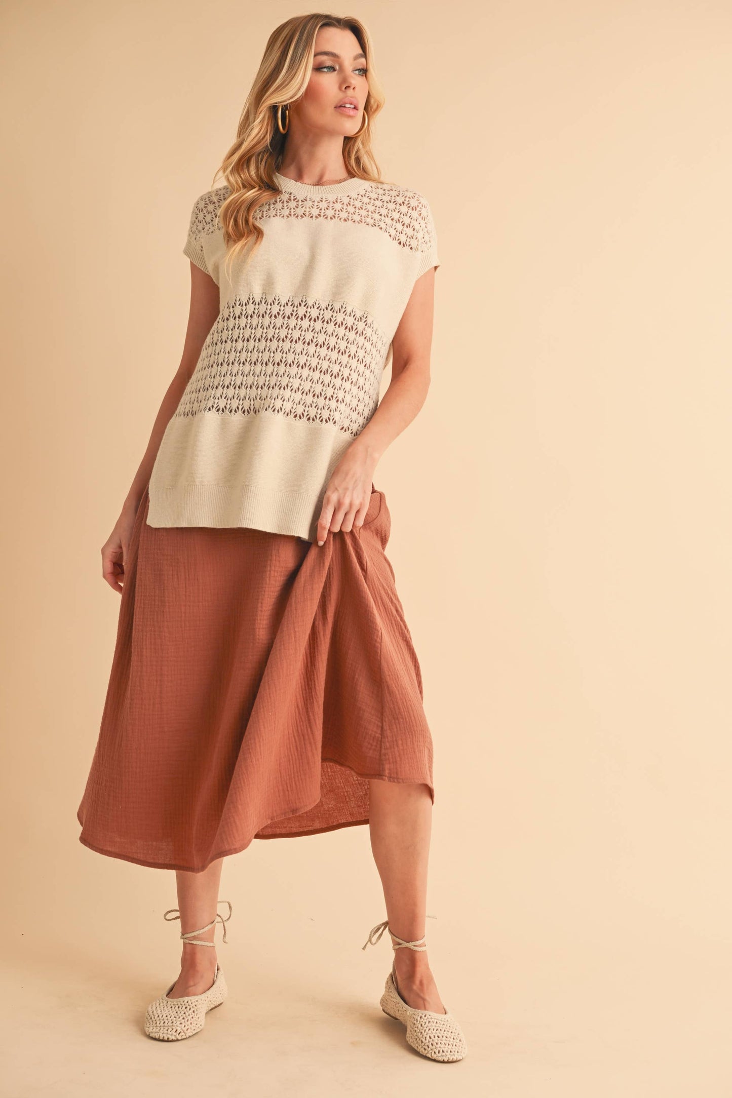 Ameena Stitch Top