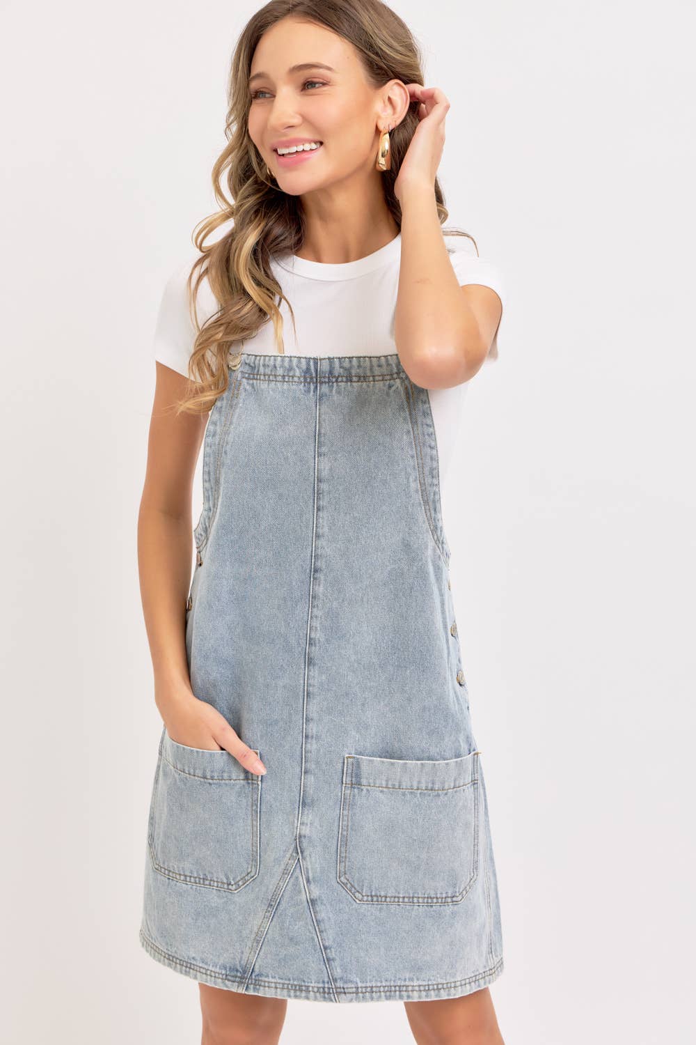 90's Babe Shortall Light Wash