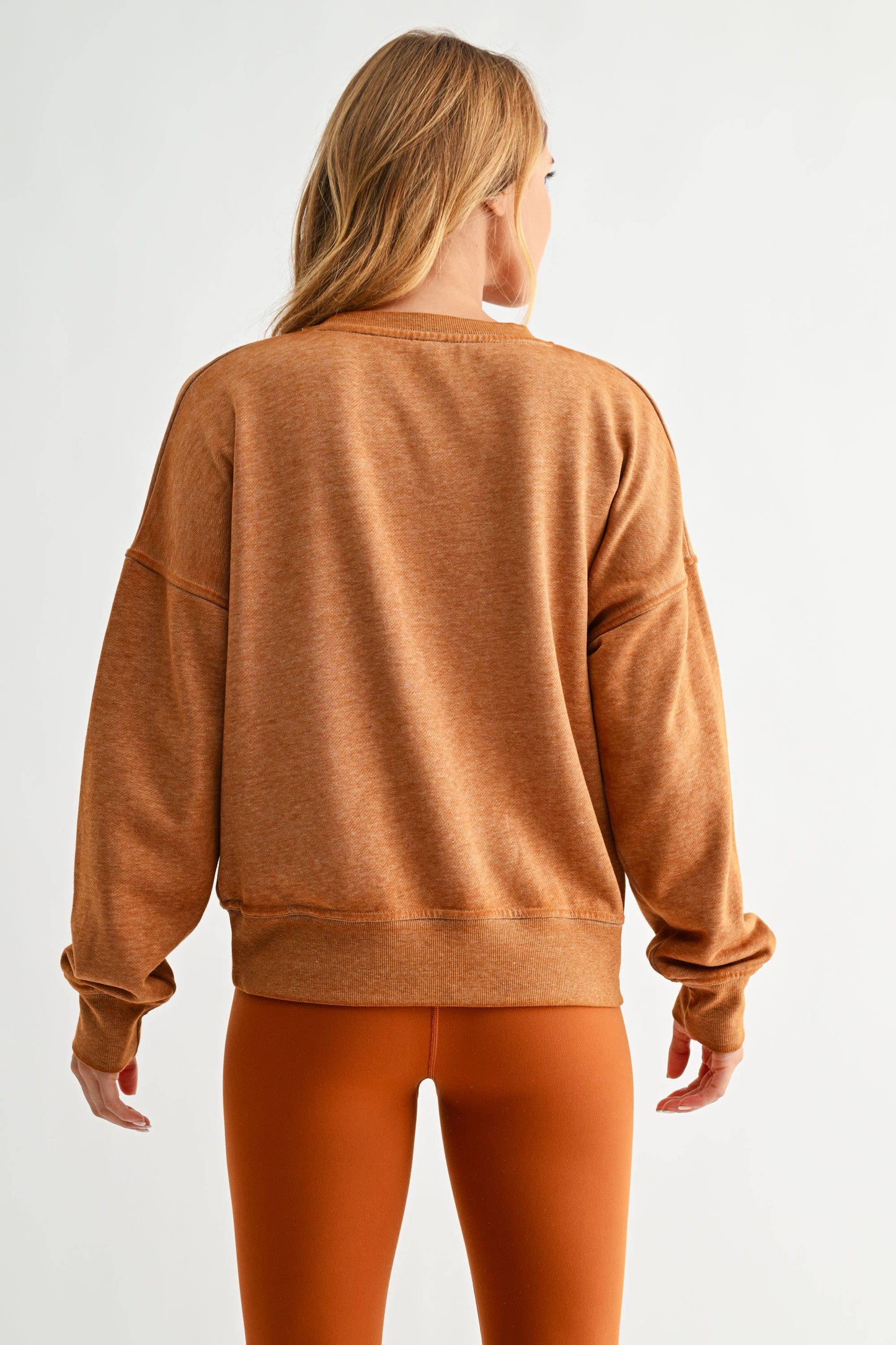 Burned Out Crewneck Sweater