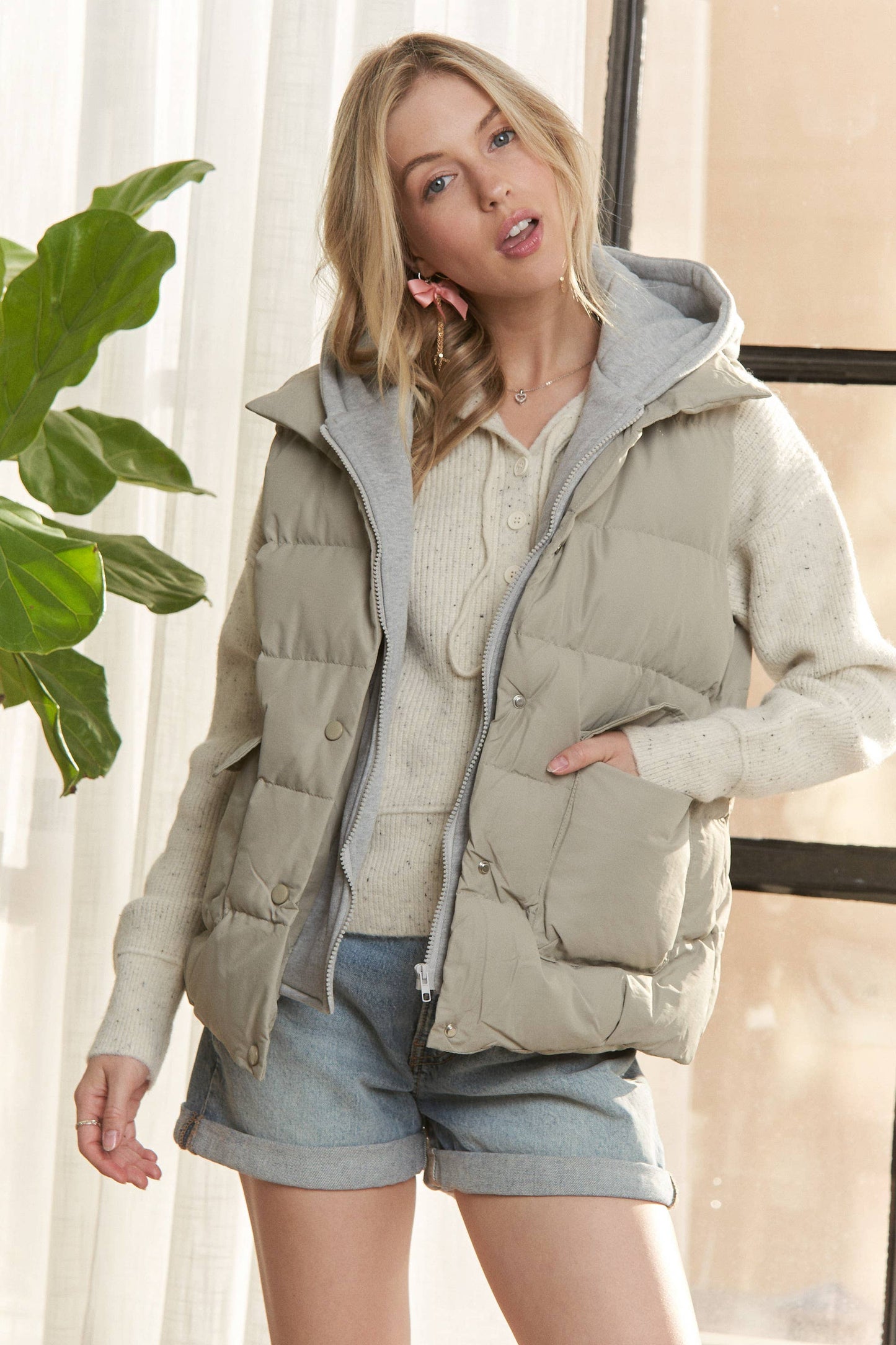 Warm Winter Wishes Hooded Vest