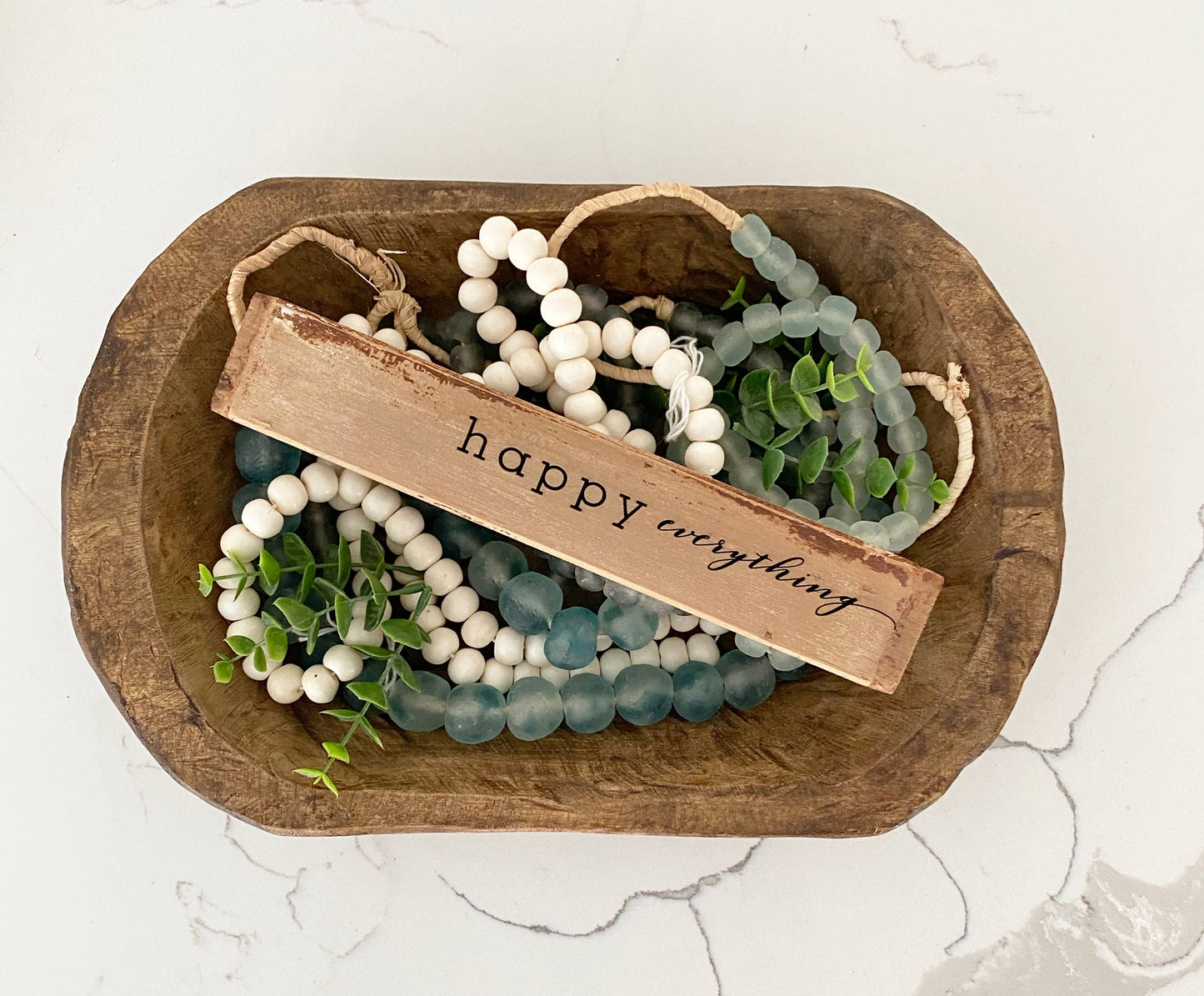 Vintage Shutter Stick - Happy Everything