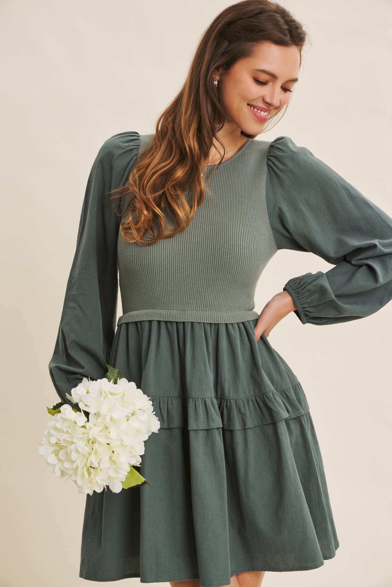 Twofer Sweater Dress