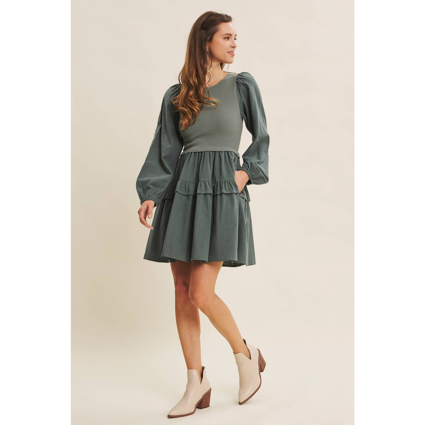 Twofer Sweater Dress