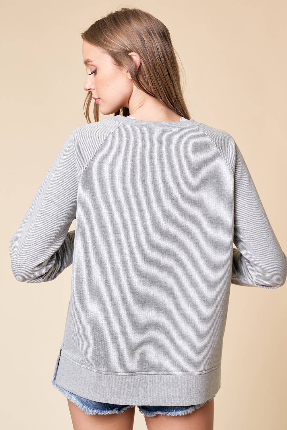 Side by Side Zip Pullover