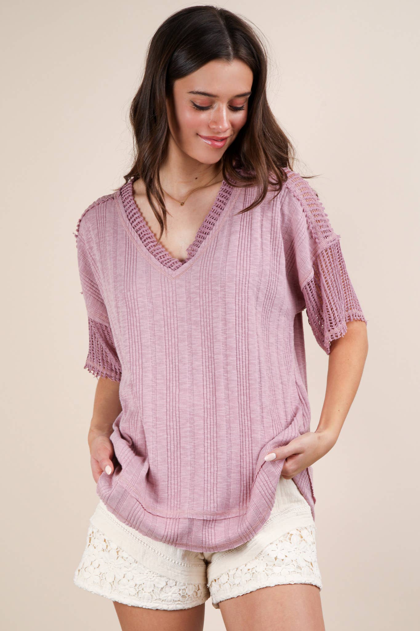 Hippie Babe Vneck Top