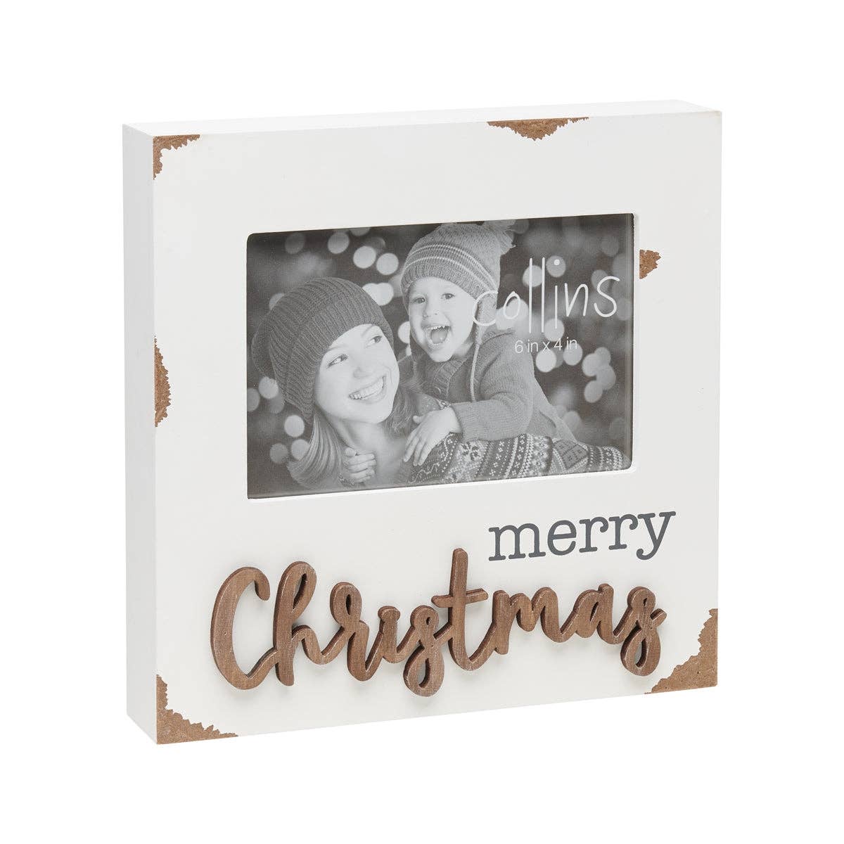 FR-8983 - Merry Chippy 3D Christmas Photo Frame