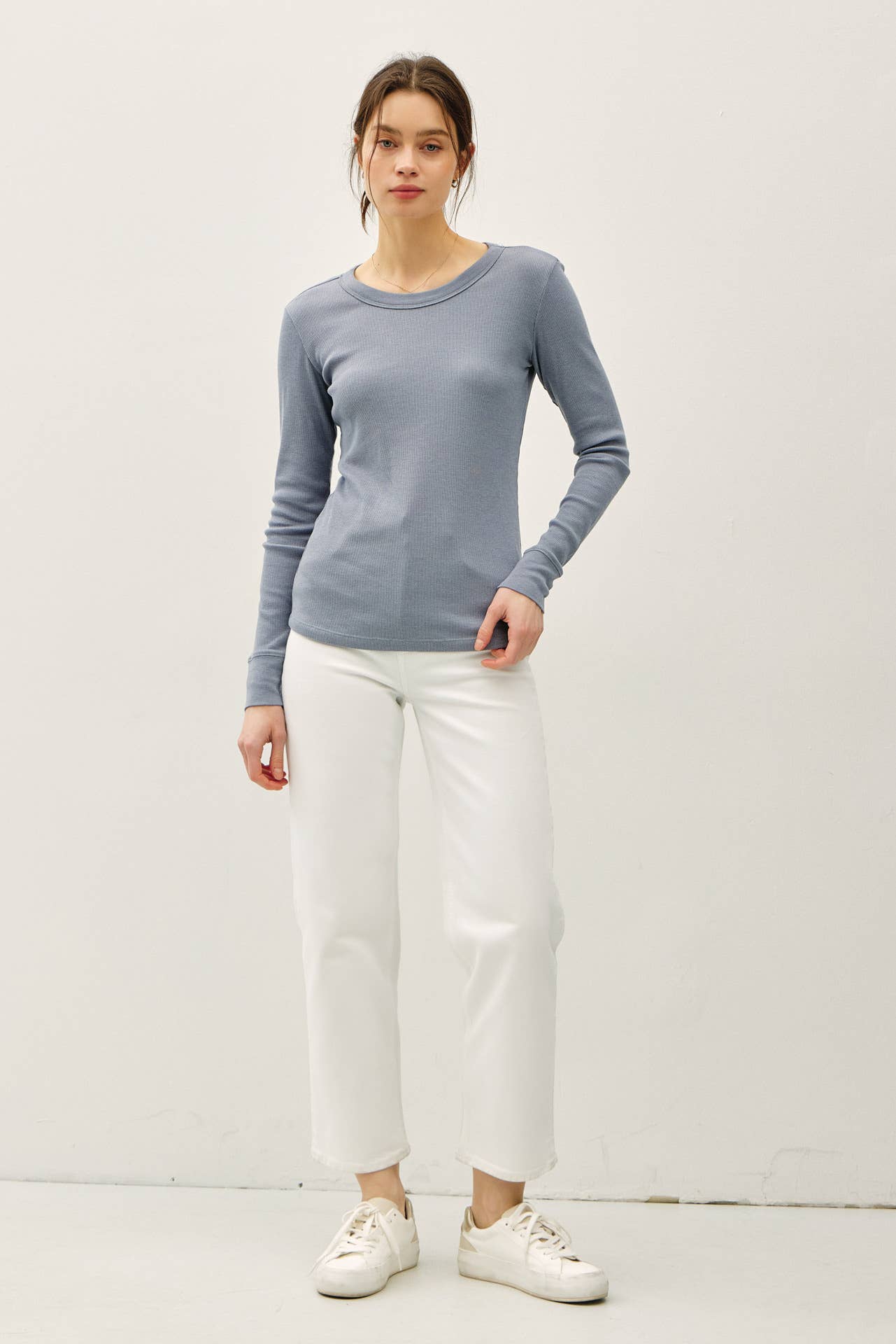 Basic Babe Ribbed Longsleeve