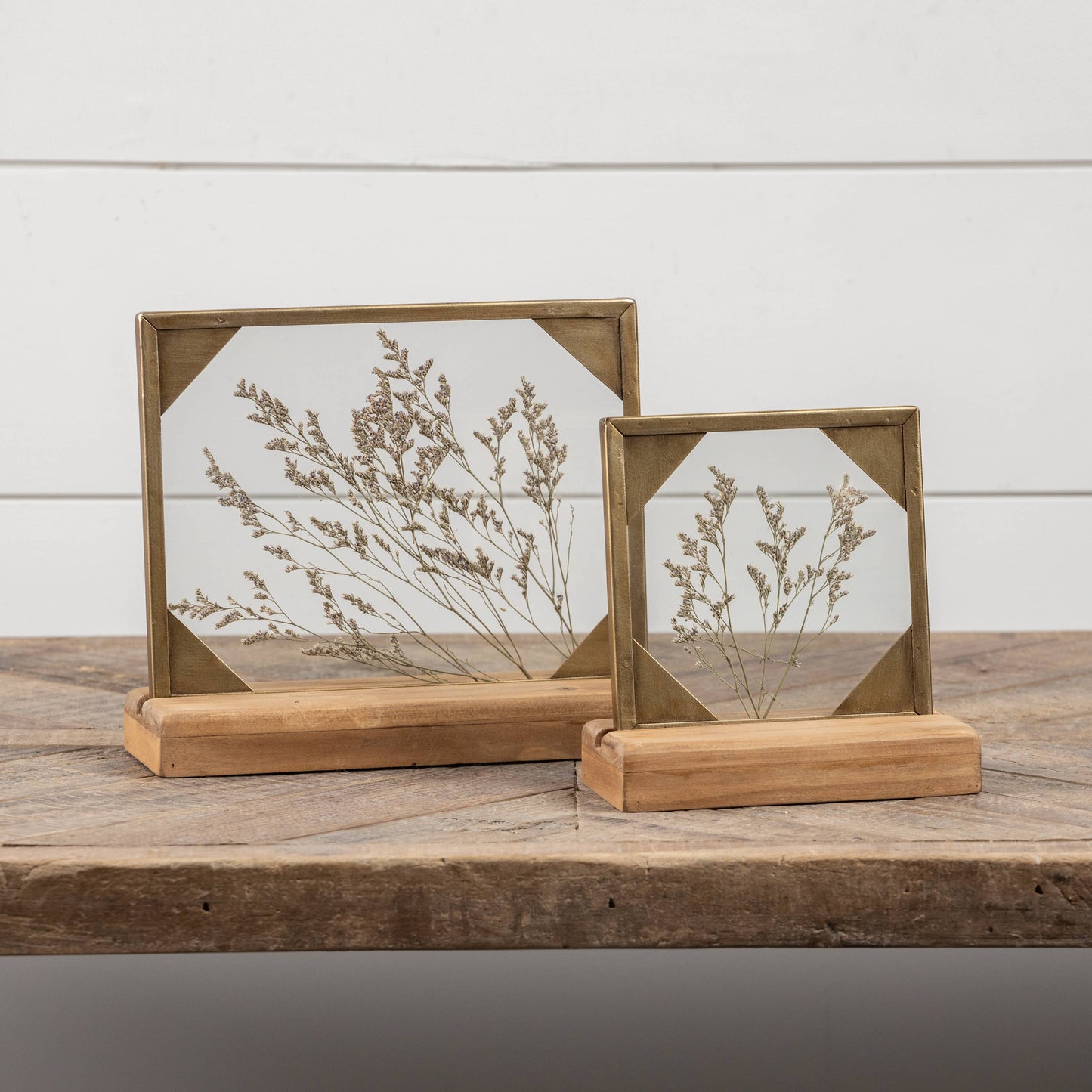 9.75" PRESSED FLOWER TABLETOP FRAME