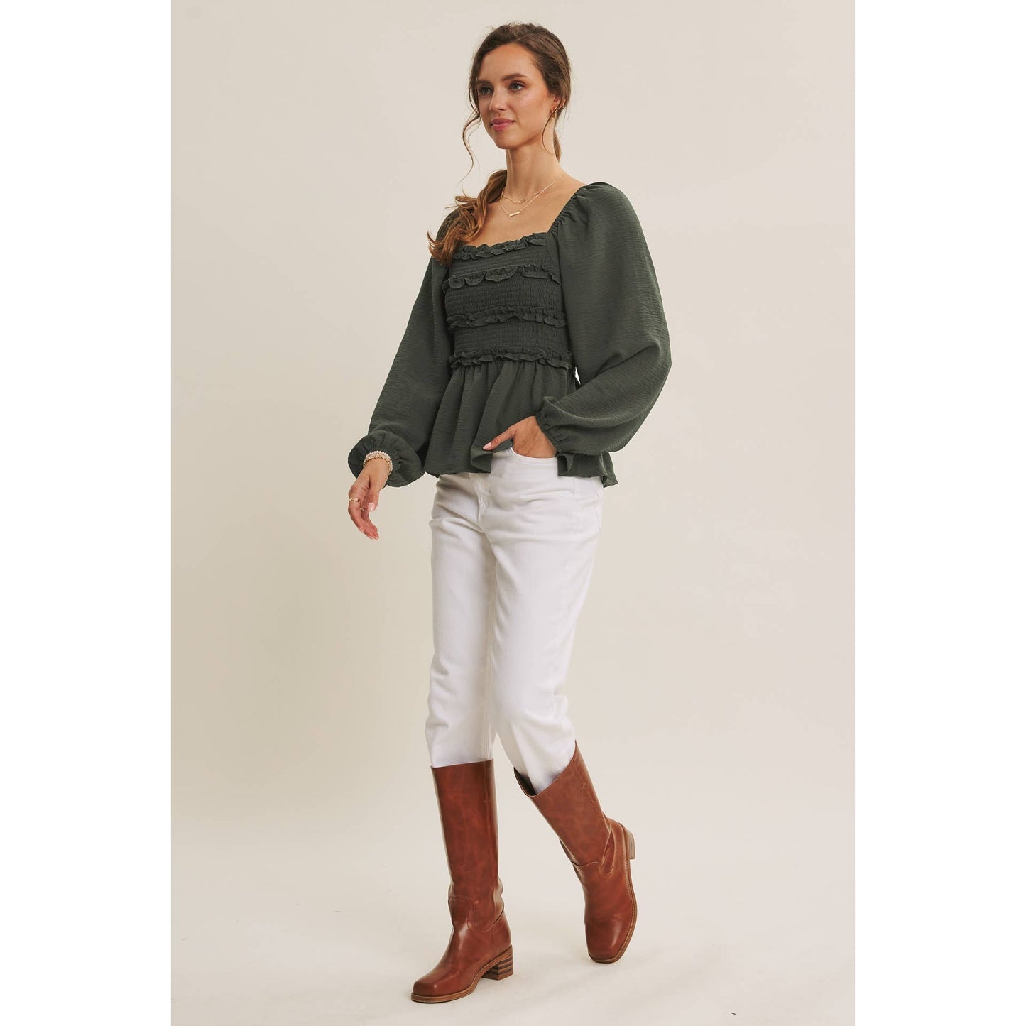 Holibabe Babydoll Top