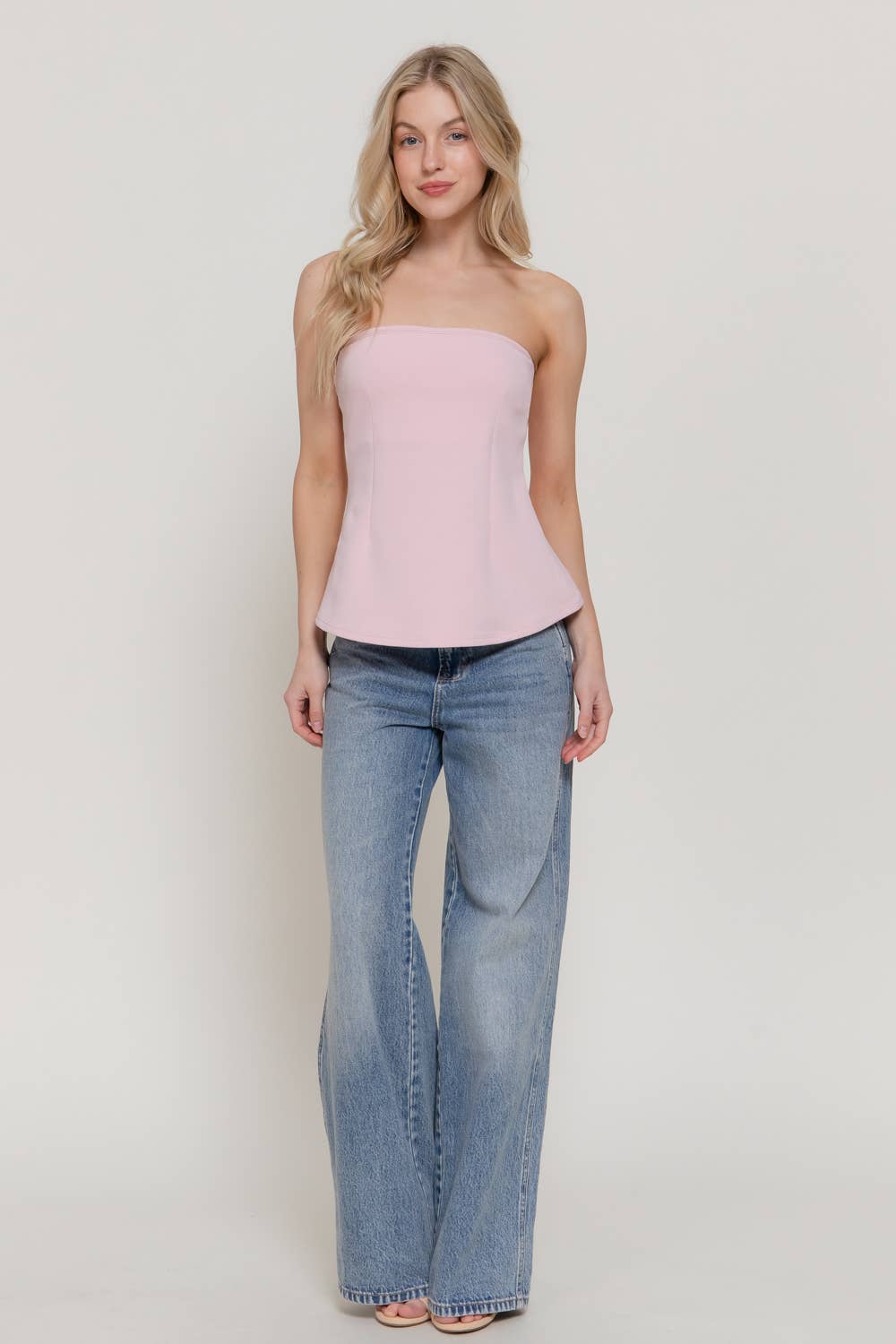 Basic Babe Peplum Top