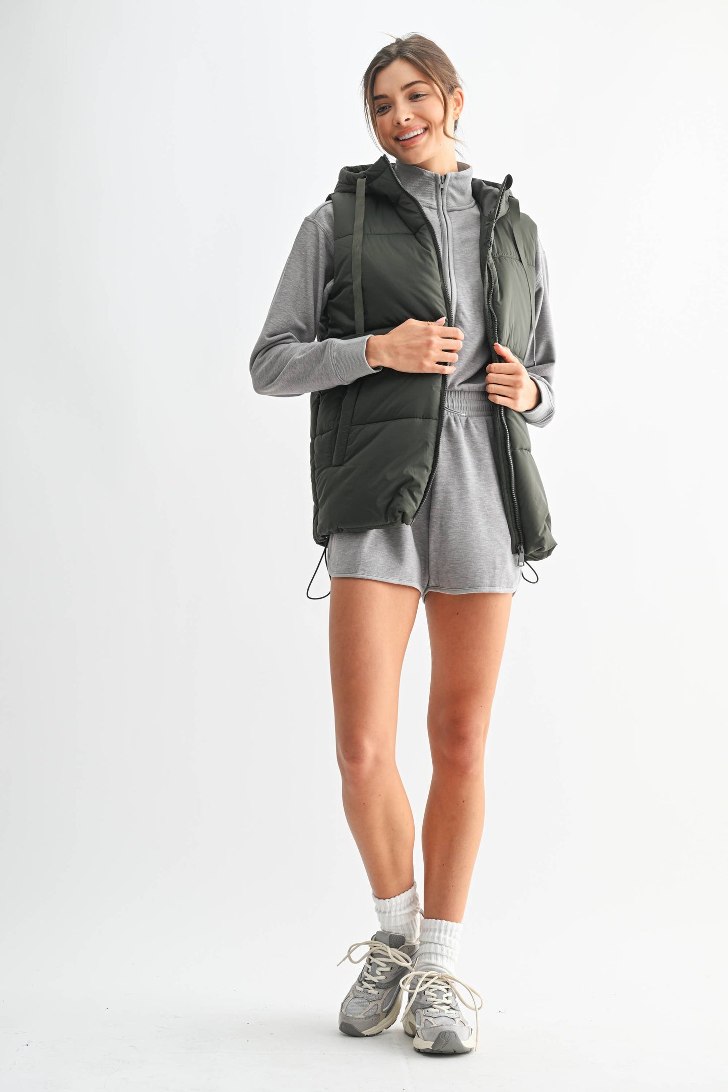 Falling into You Longline Vest
