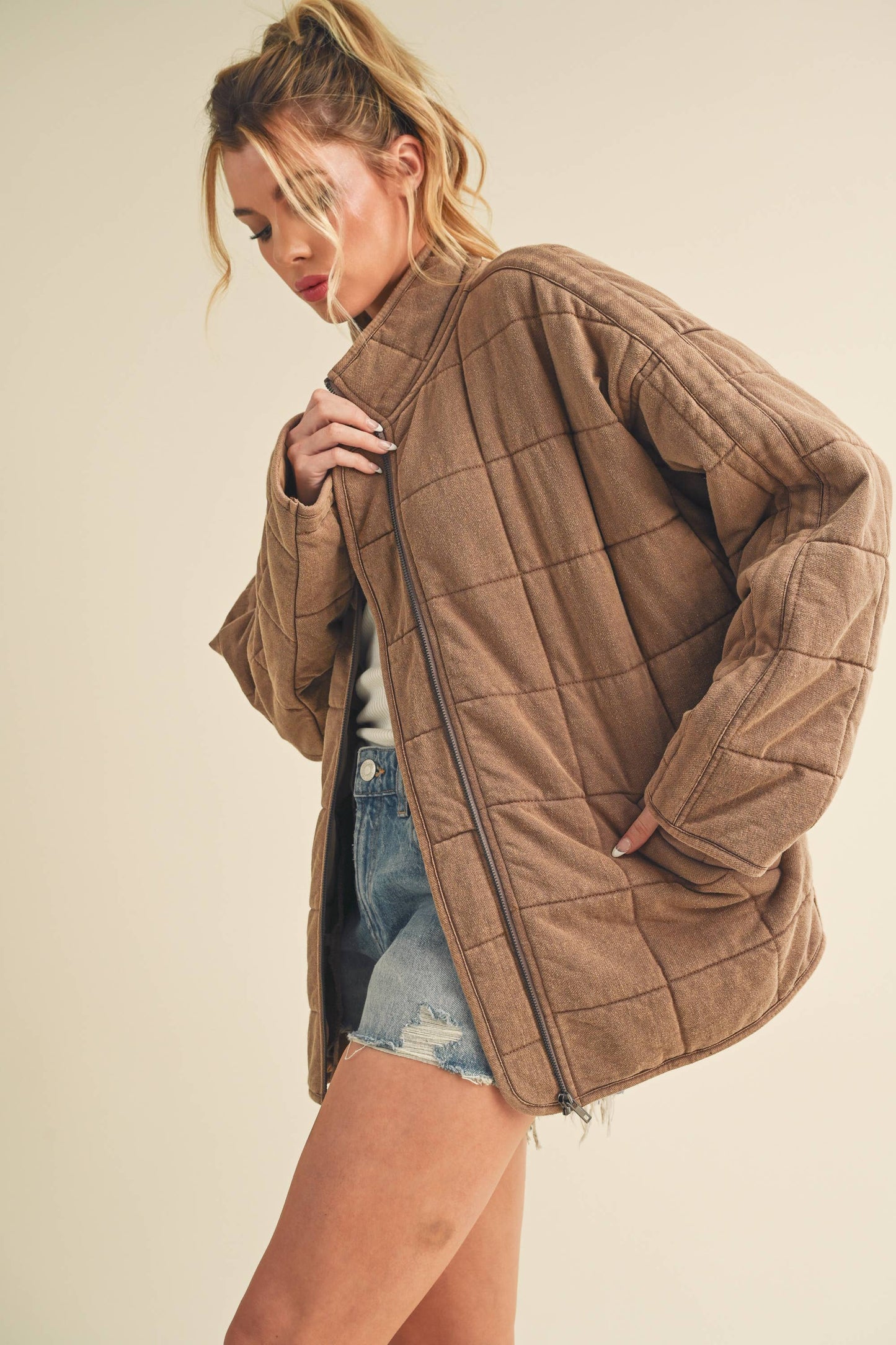 Bone Tufted Jacket