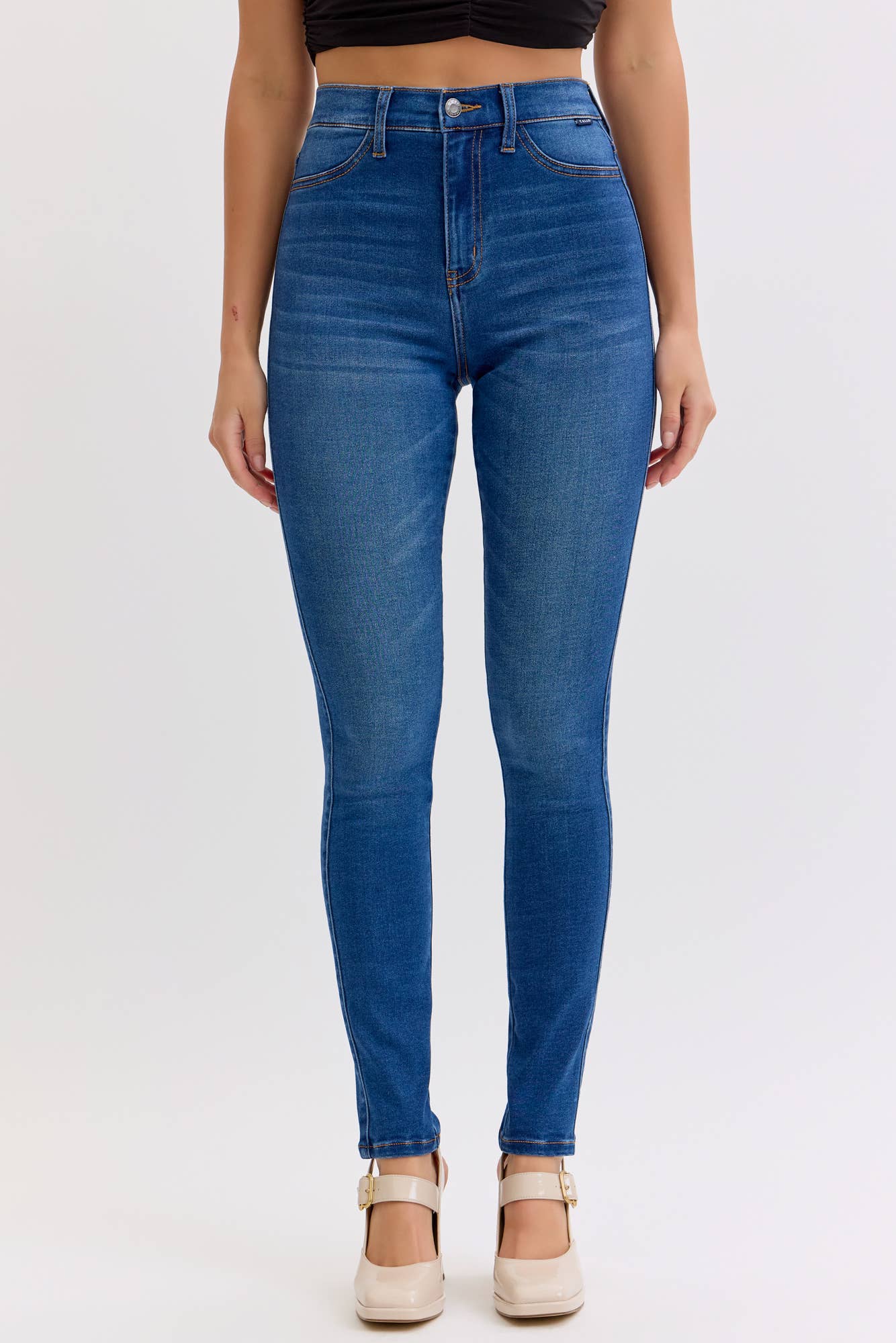 Meet me at the Patch Stretch Skinny Jeans