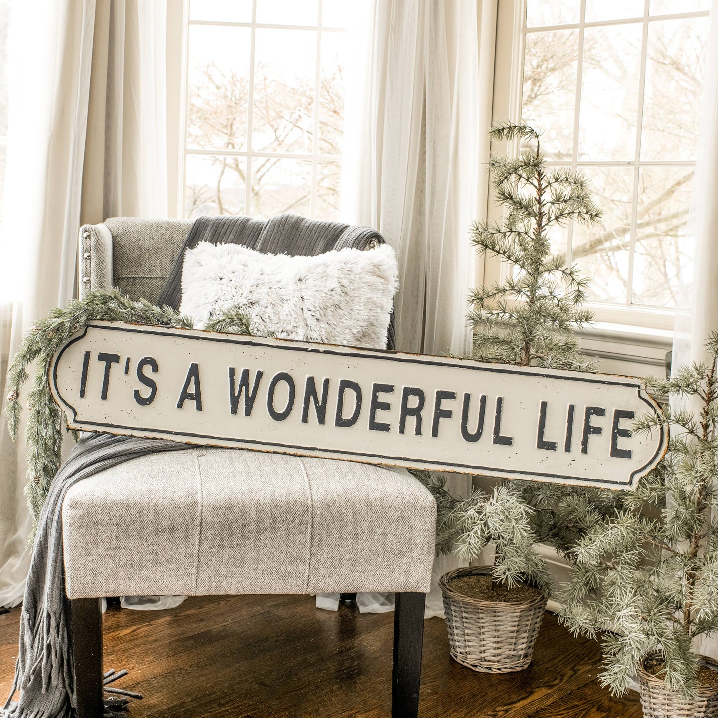 44" IT'S A WONDERFUL LIFE SIGN