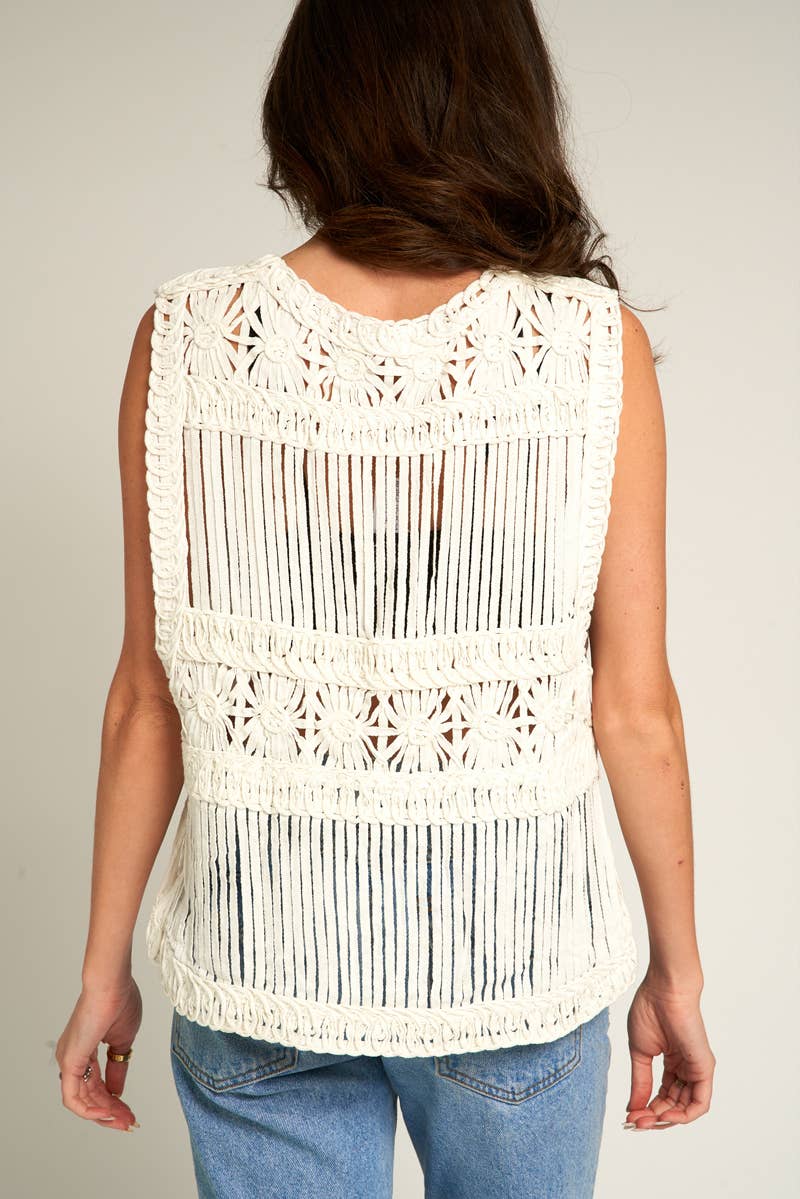Wild & Free Crochet Vest