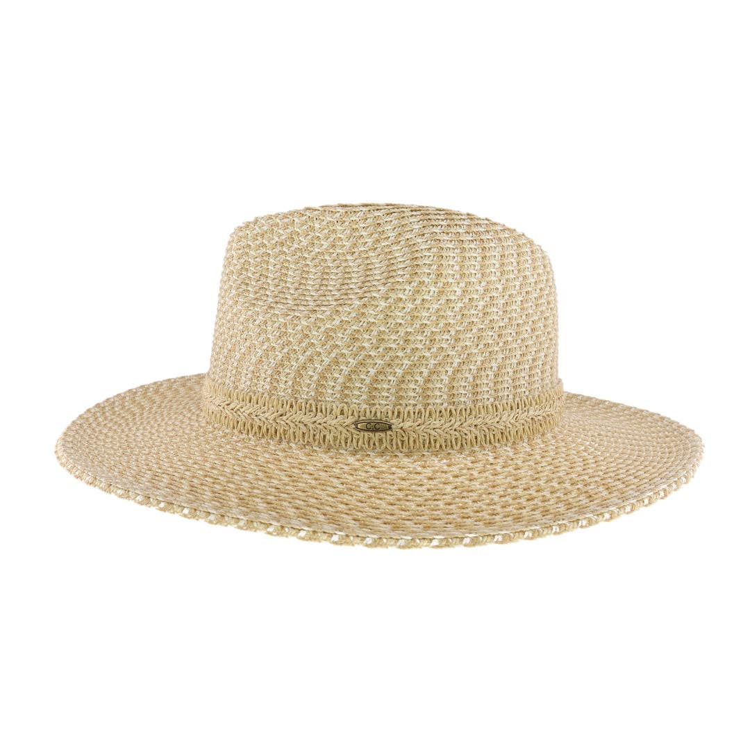 Two-Tone Heathered Sun Hat