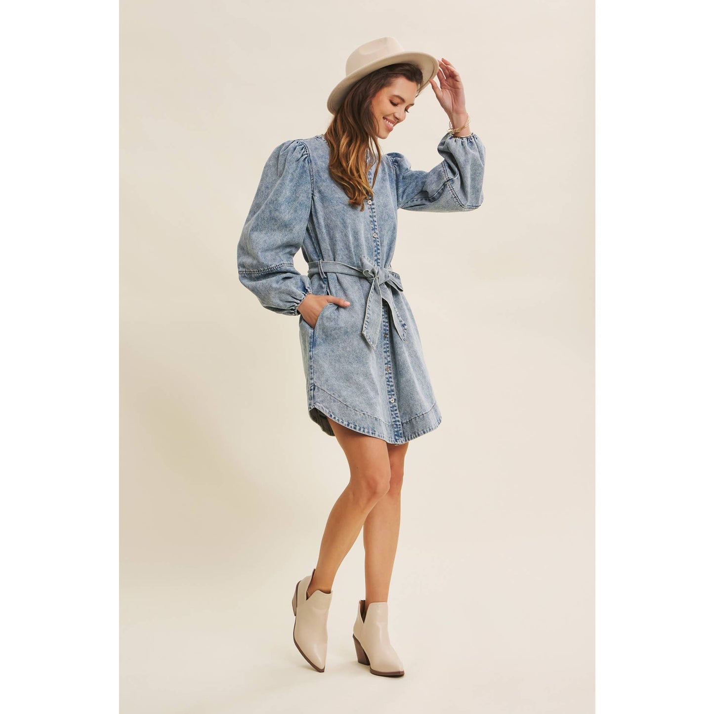 Blue Jean Baby Dress
