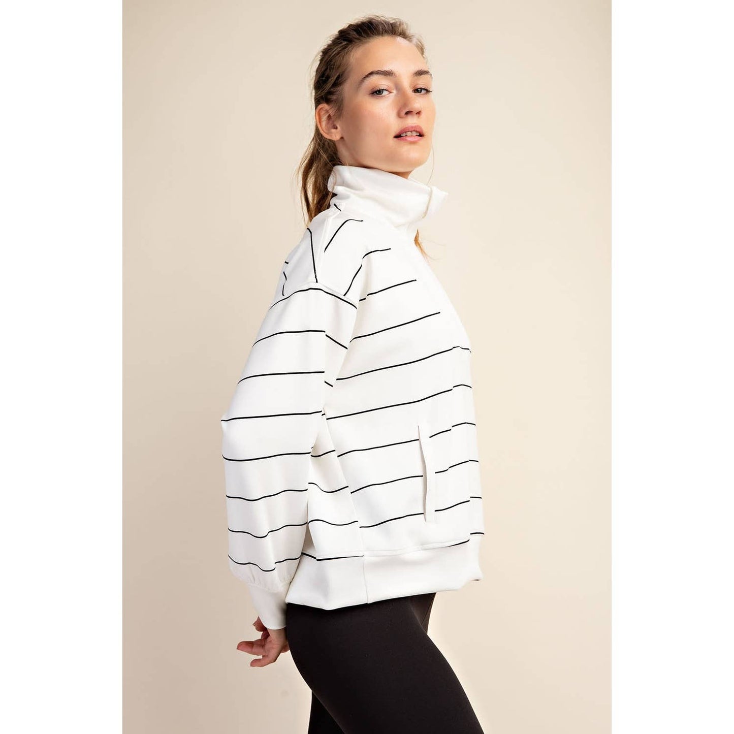 Nauti Girl Striped Pullover